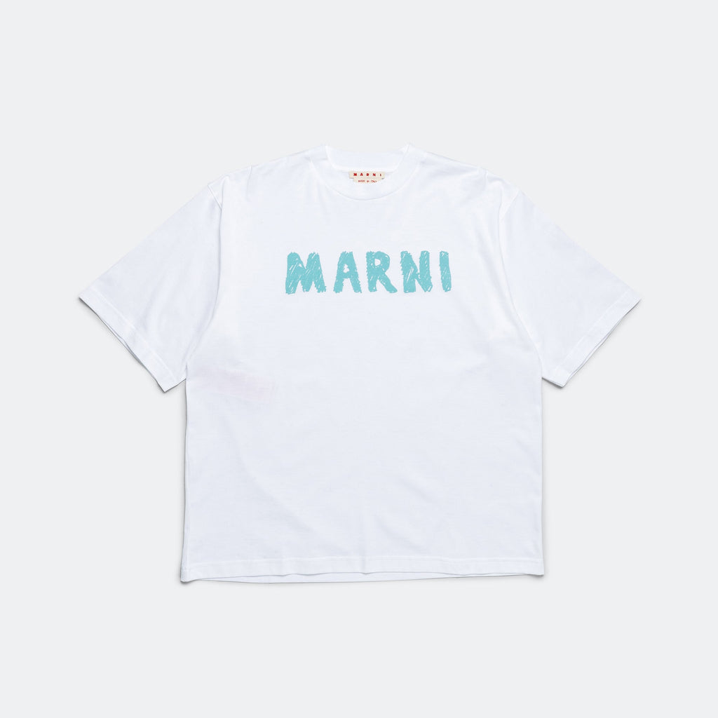 Crayon Logo T-Shirt - White