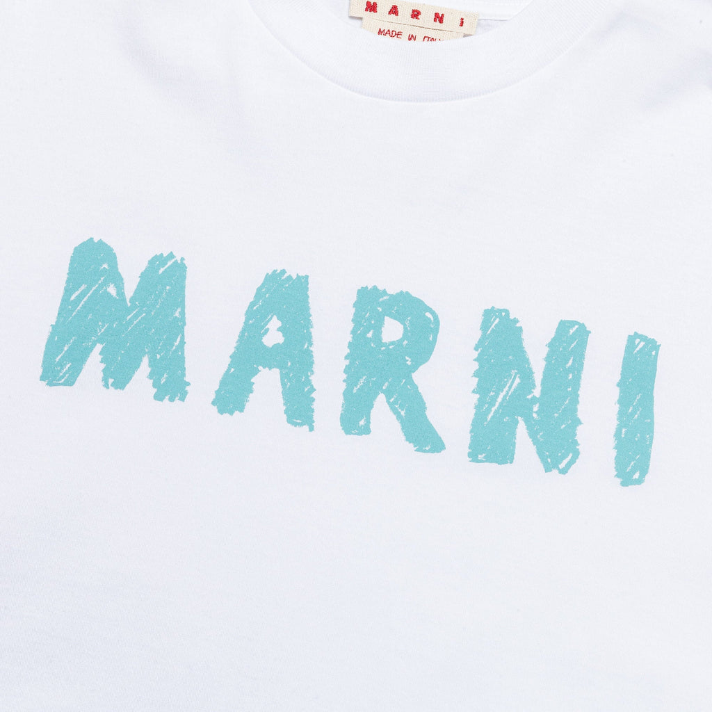 Crayon Logo T-Shirt - White