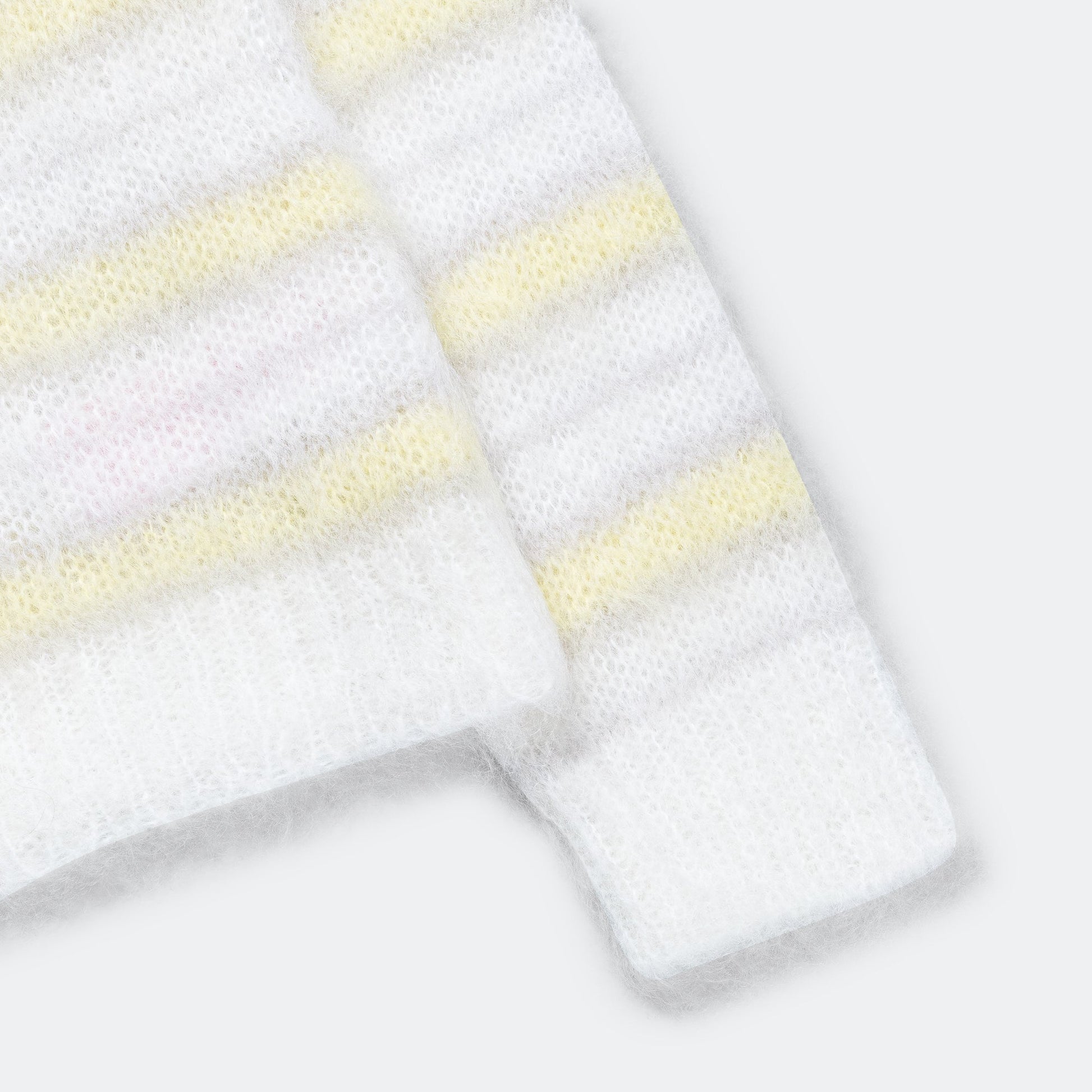Striped Mohair Sweater - Blue