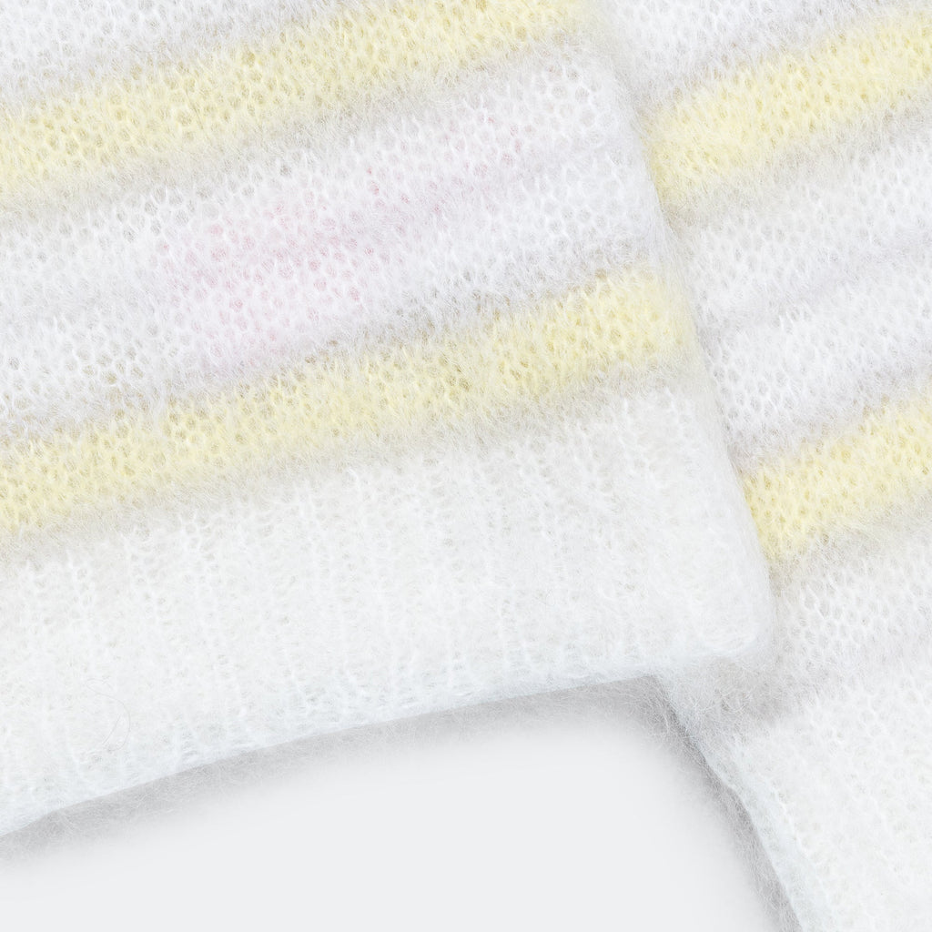 Striped Mohair Sweater - Blue