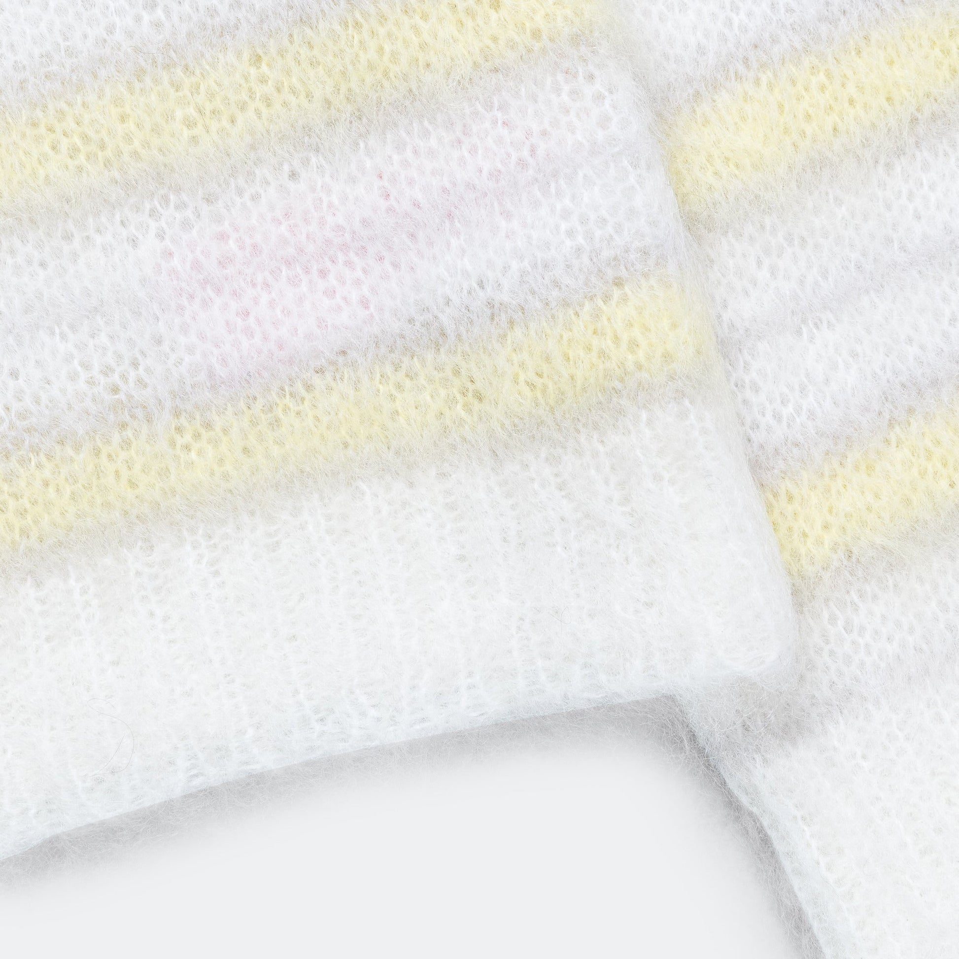 Striped Mohair Sweater - Blue