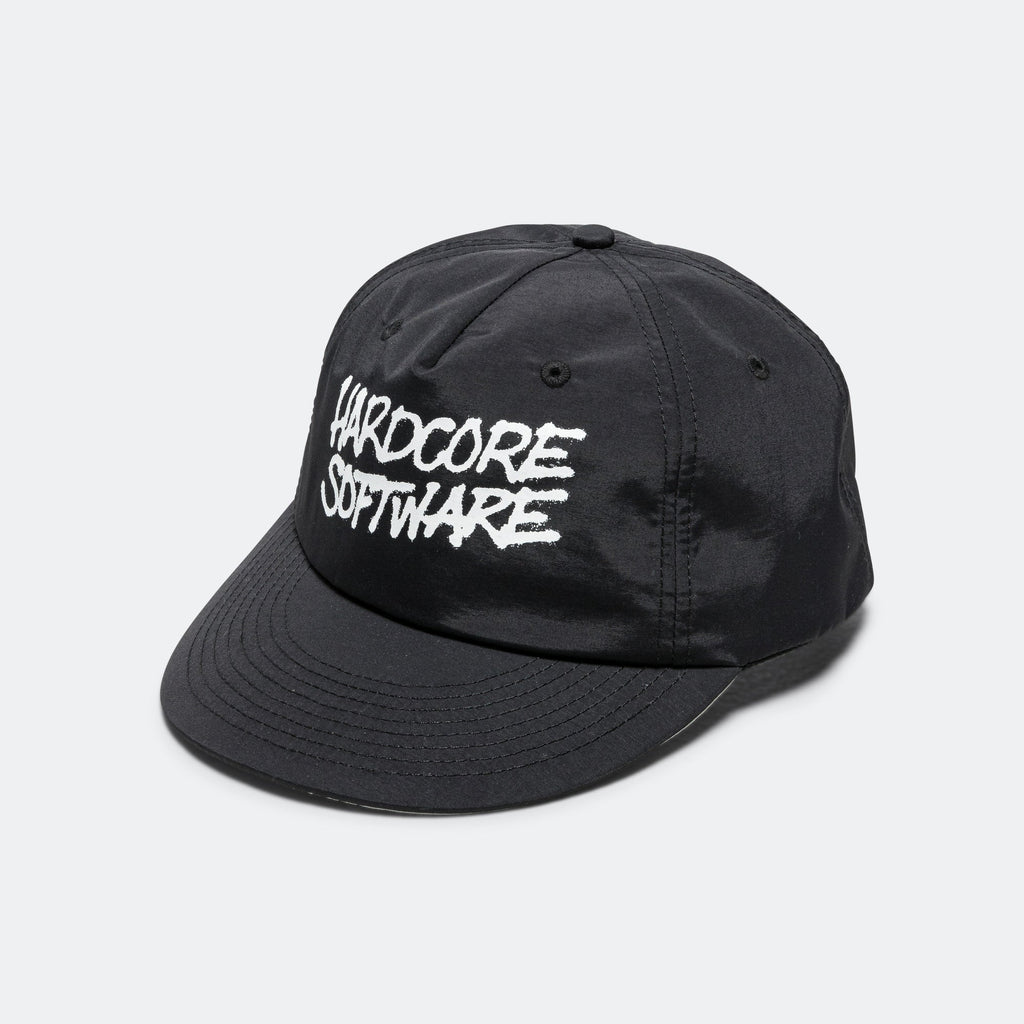 Hardcore Software 5-Panel Hat - Black