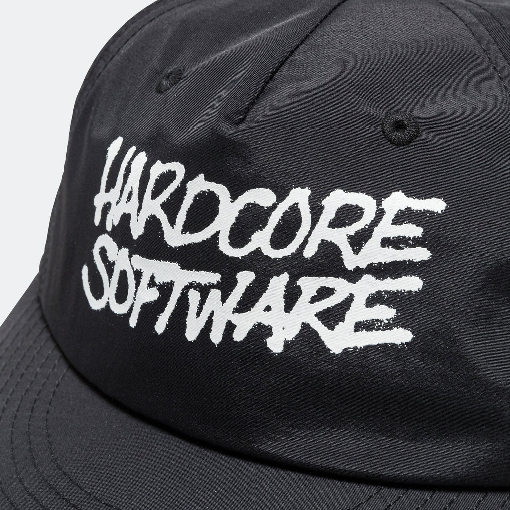Hardcore Software 5-Panel Hat - Black