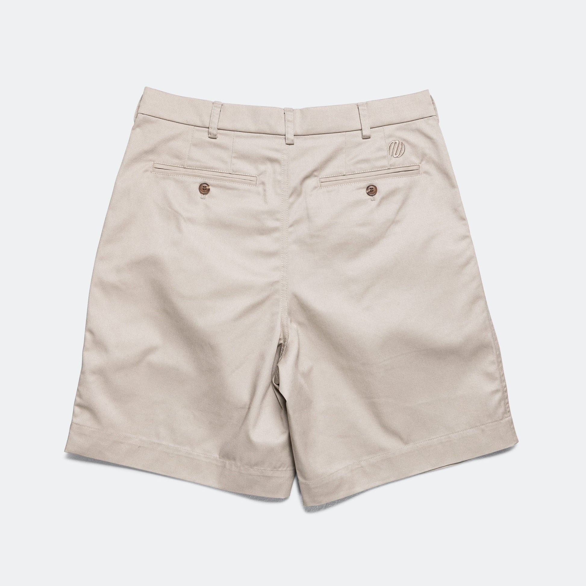 Pleated Short - Bone