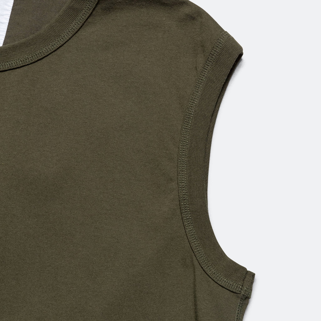 Gym Vest - Seaweed Lightweight Dry Jersey