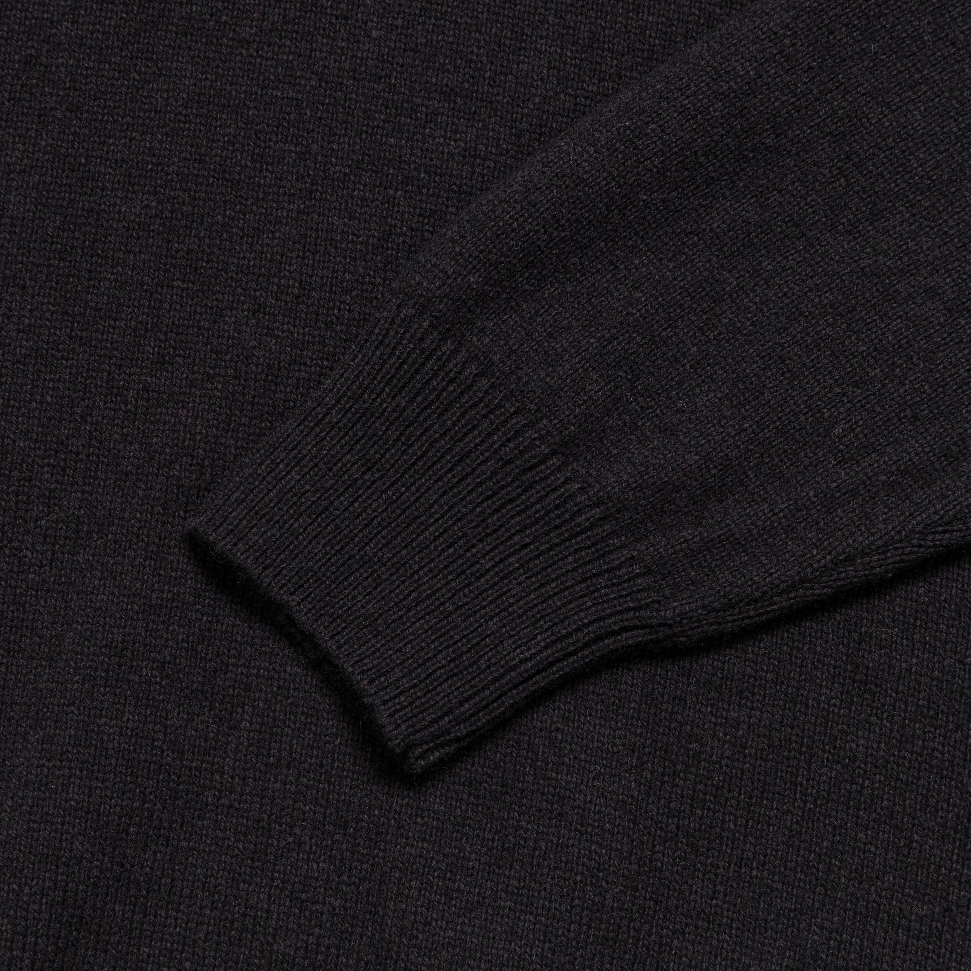 Crew Neck - Carbon Wool Cotton