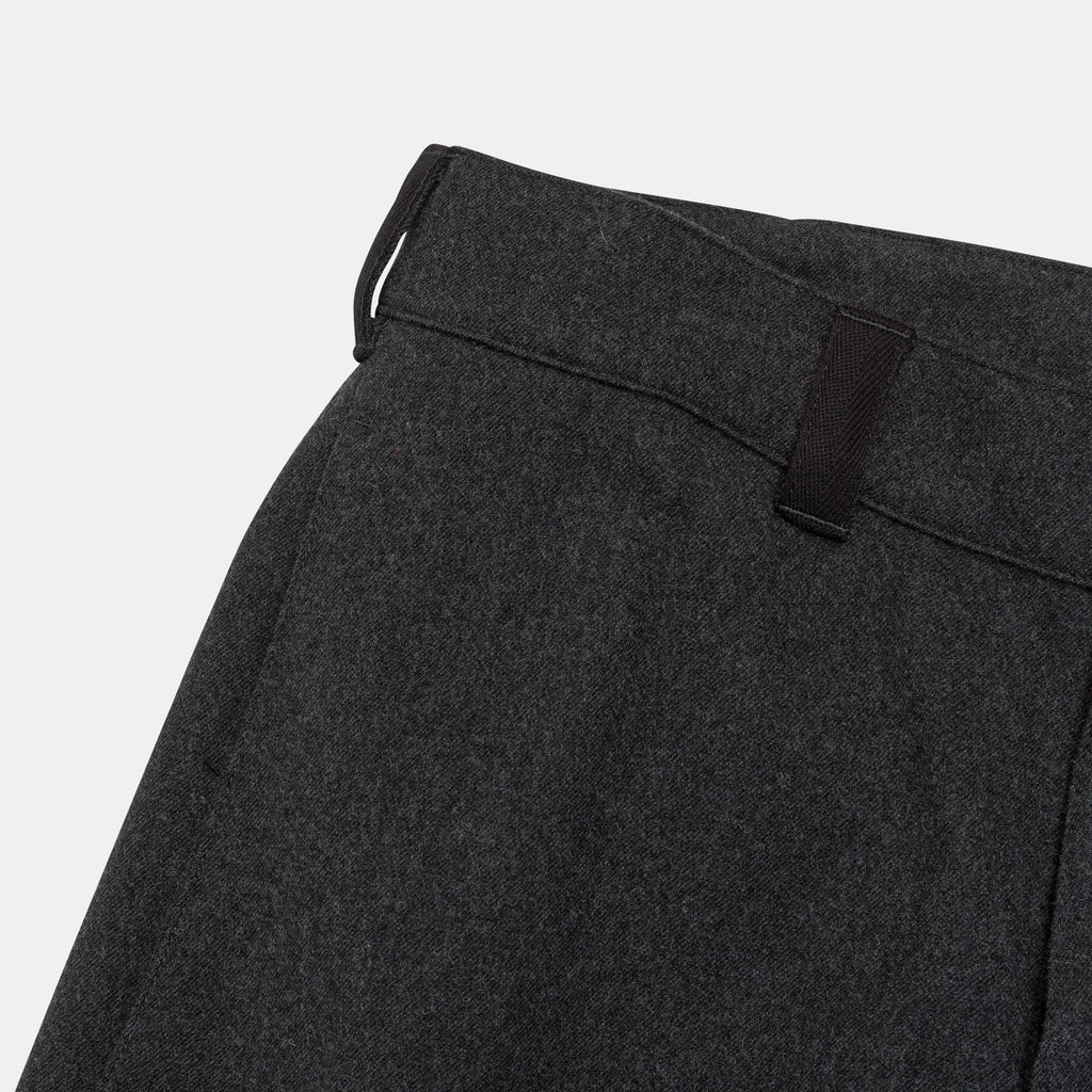 Firemans Trouser - Charcoal Wool Cotton Drill