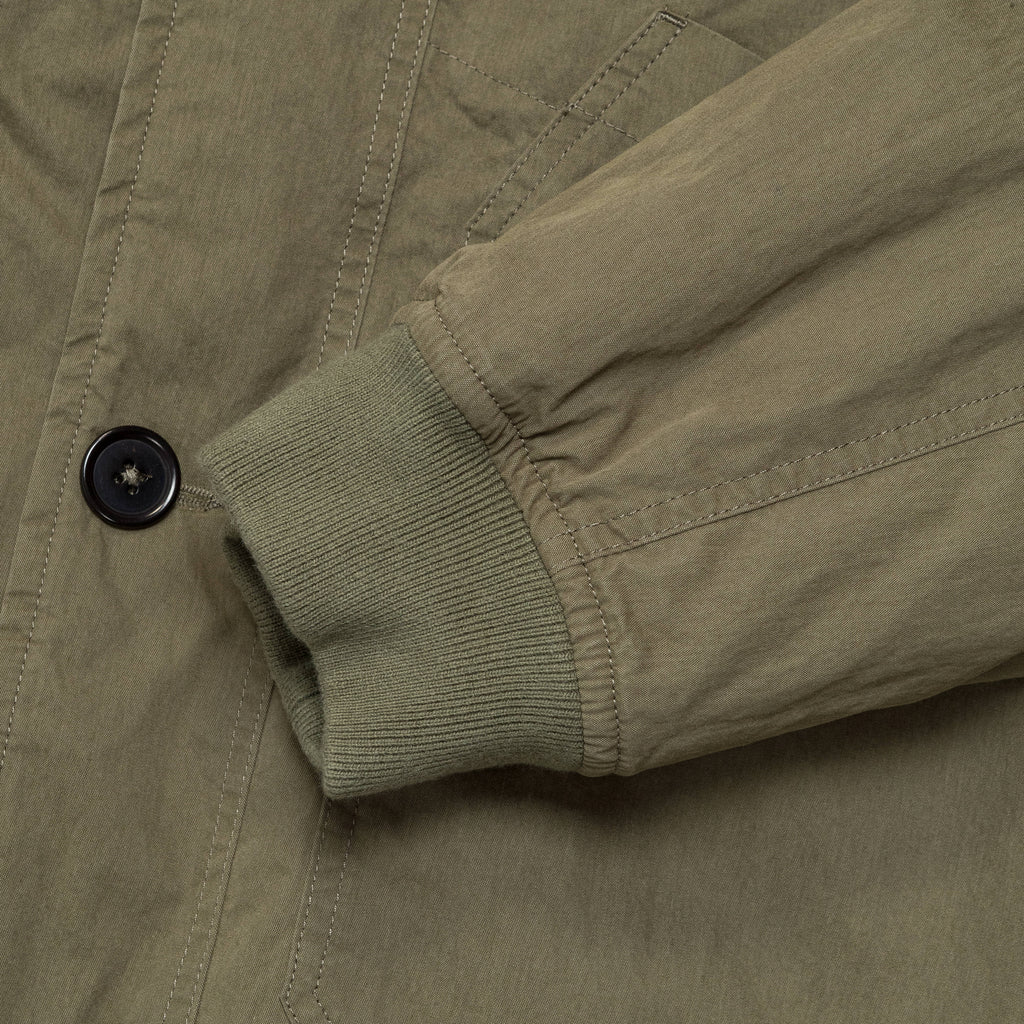 Padded Worker Jacket - Pale Khaki
