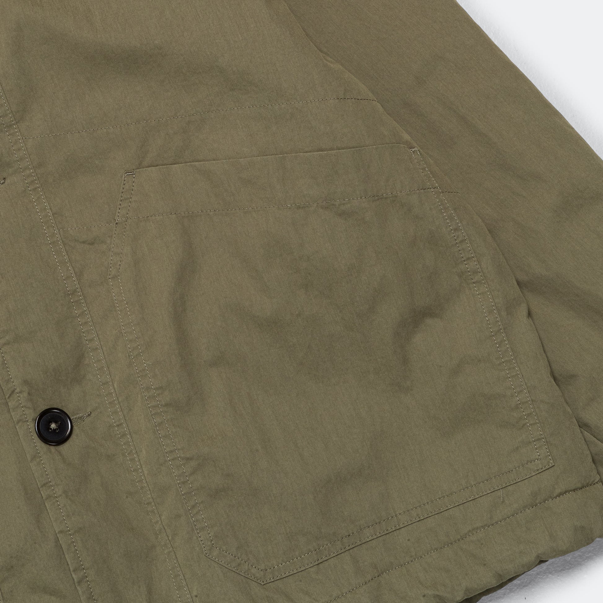 Padded Worker Jacket - Pale Khaki