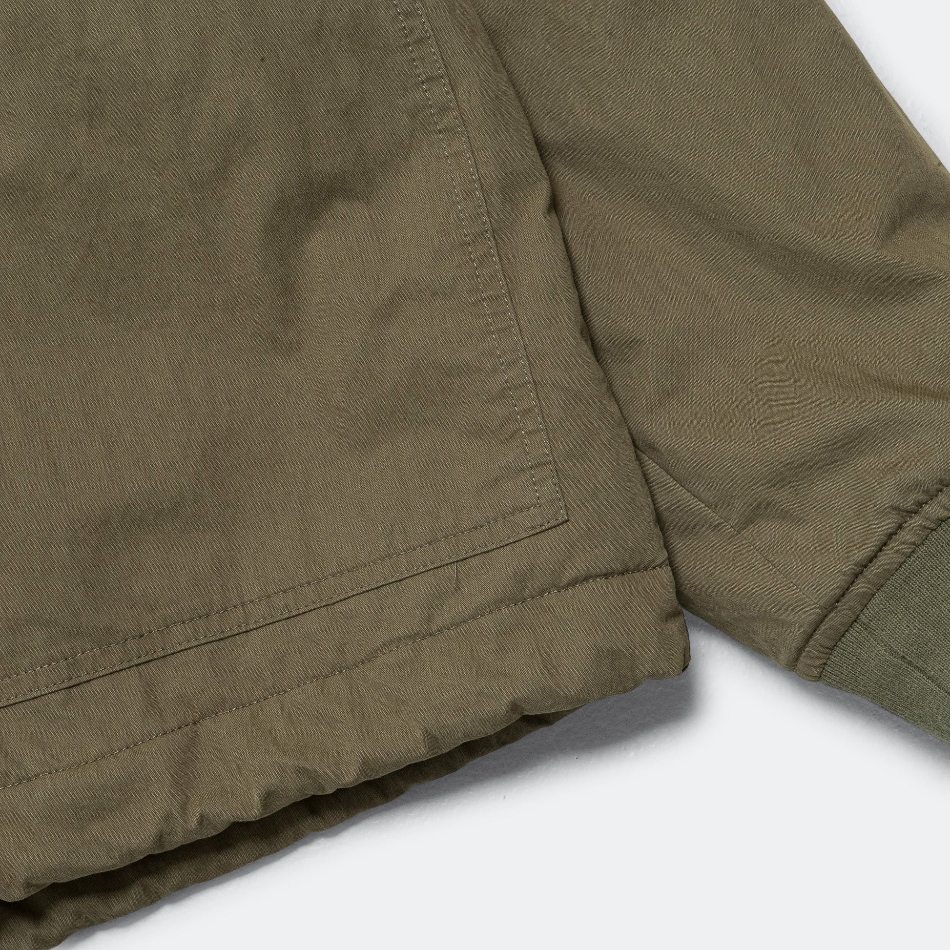 Padded Worker Jacket - Pale Khaki