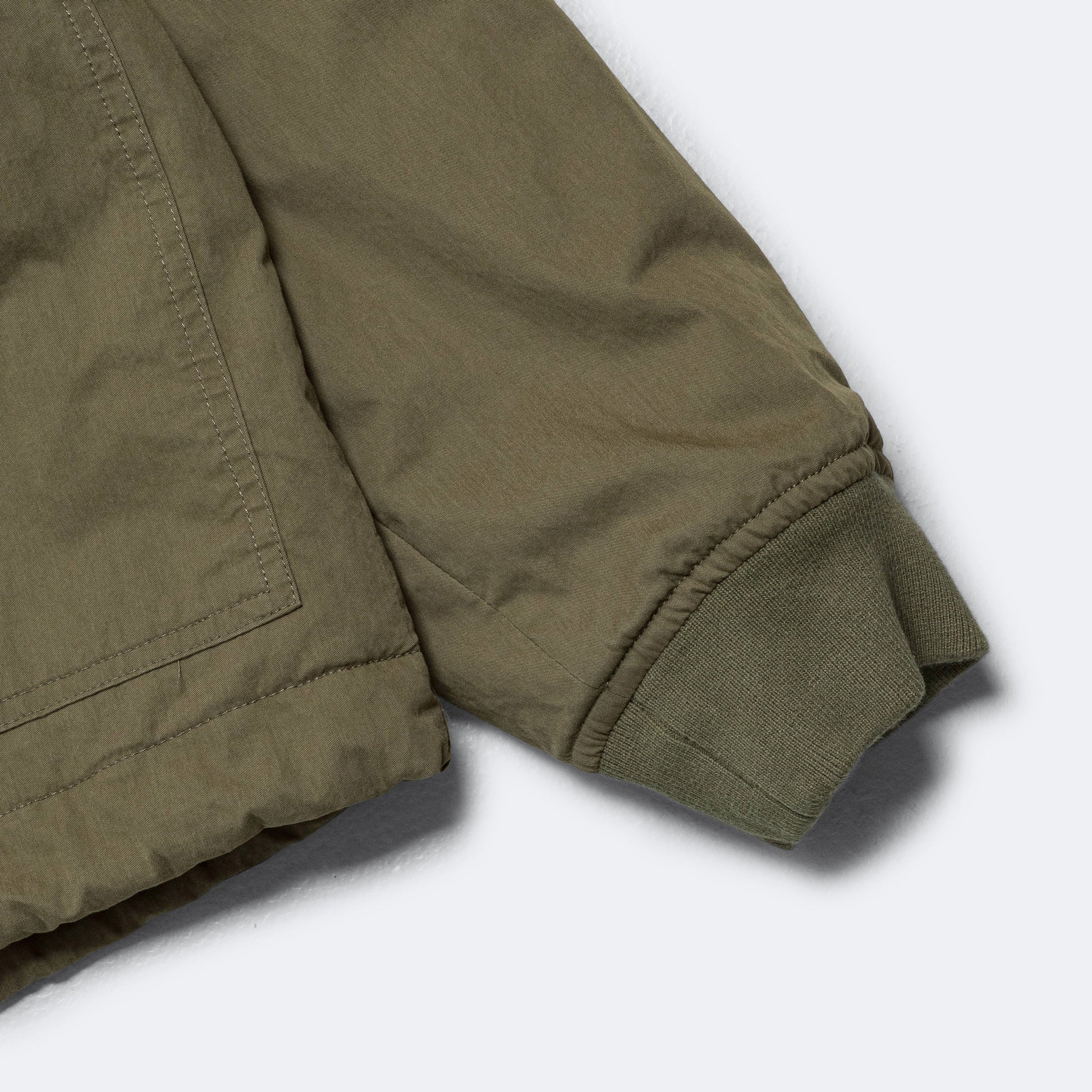 Padded Worker Jacket - Pale Khaki