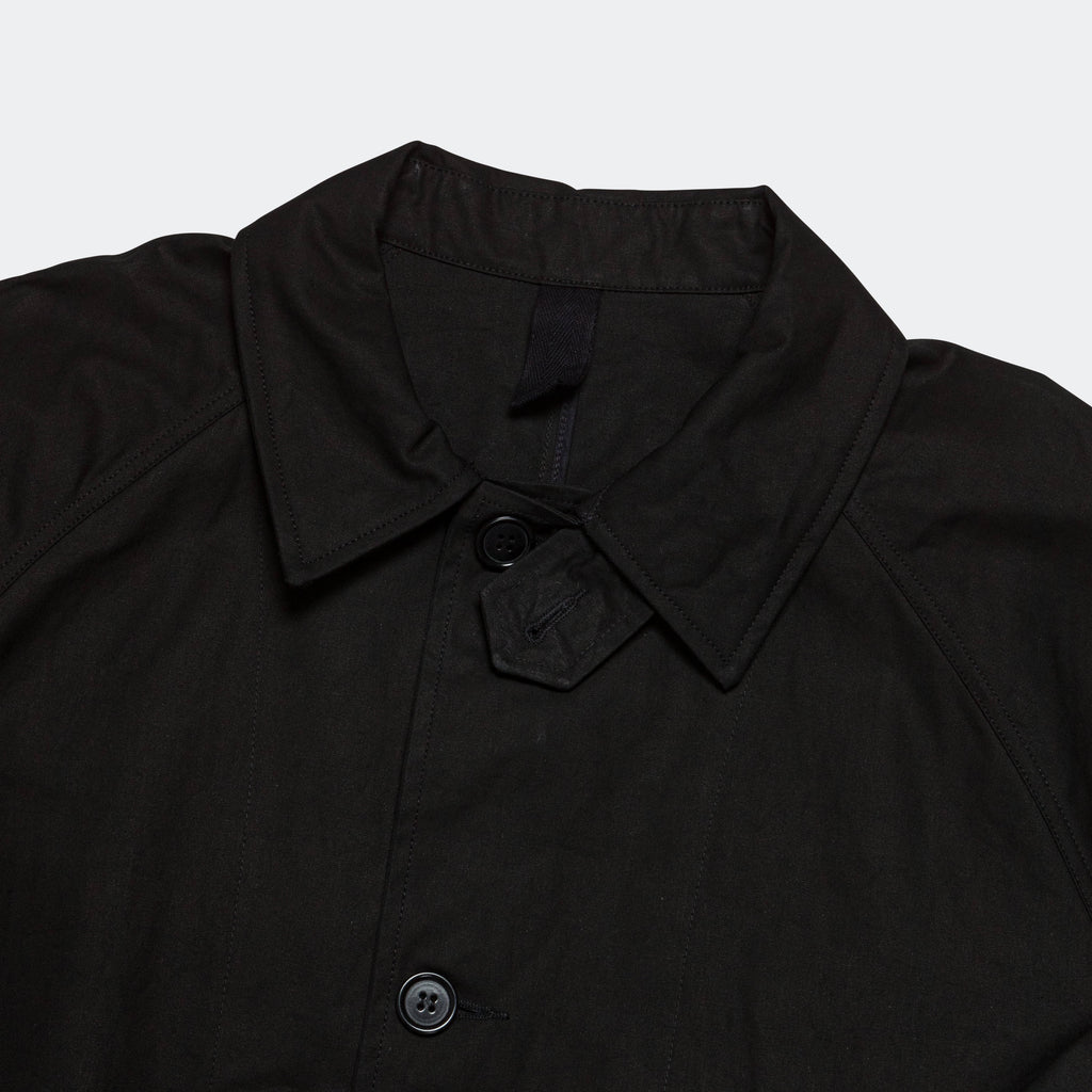 Railway Mac - Black Dry Cotton Canvas