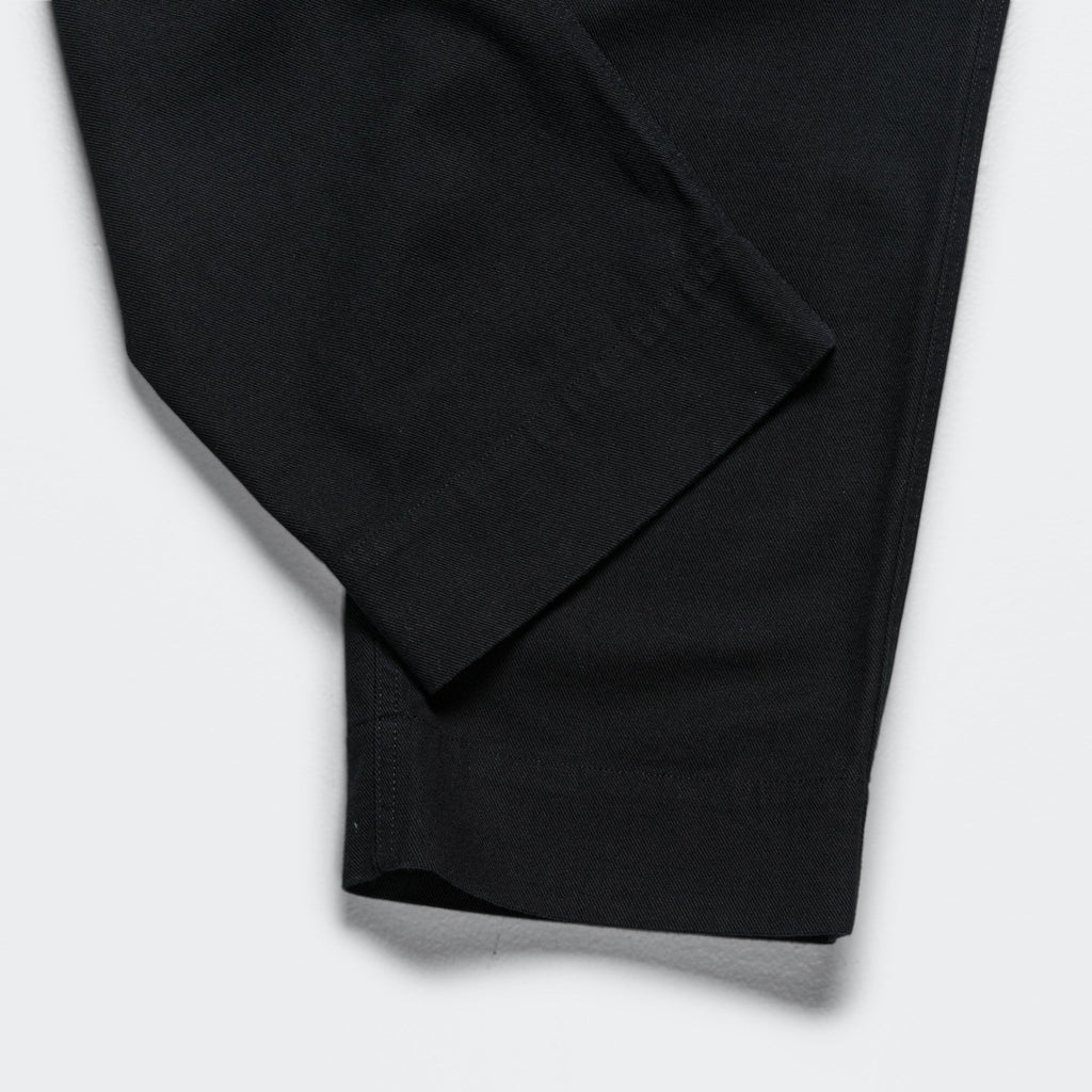 Slide Adjuster Trouser - Cotton Wool Drill Black