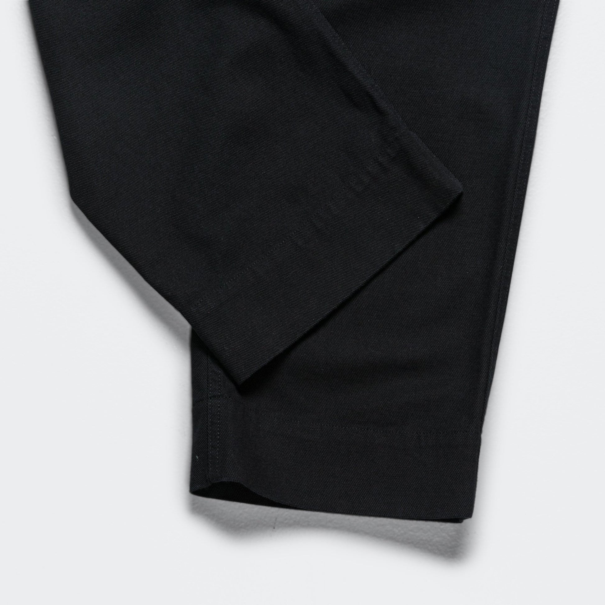 Slide Adjuster Trouser - Cotton Wool Drill Black