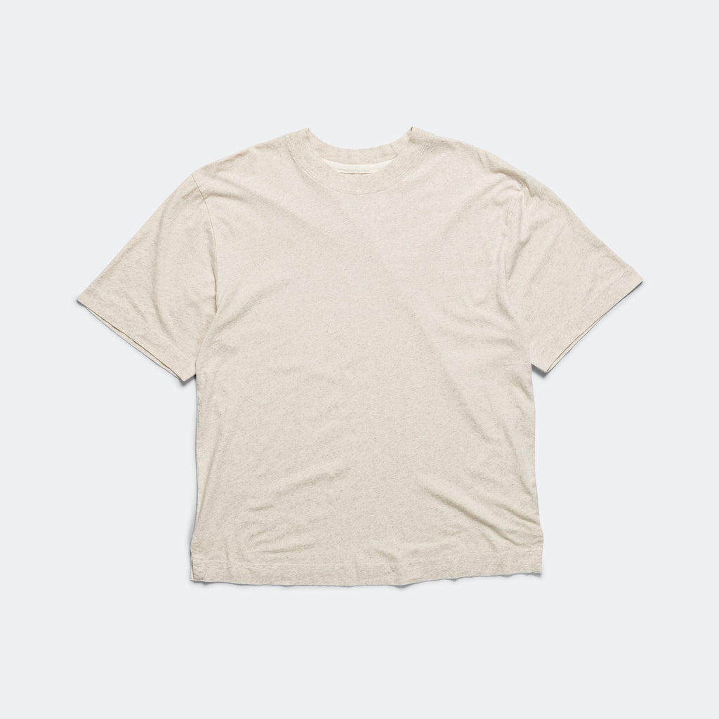 Simple T-shirt - Natural Organic Cotton Linen Jersey