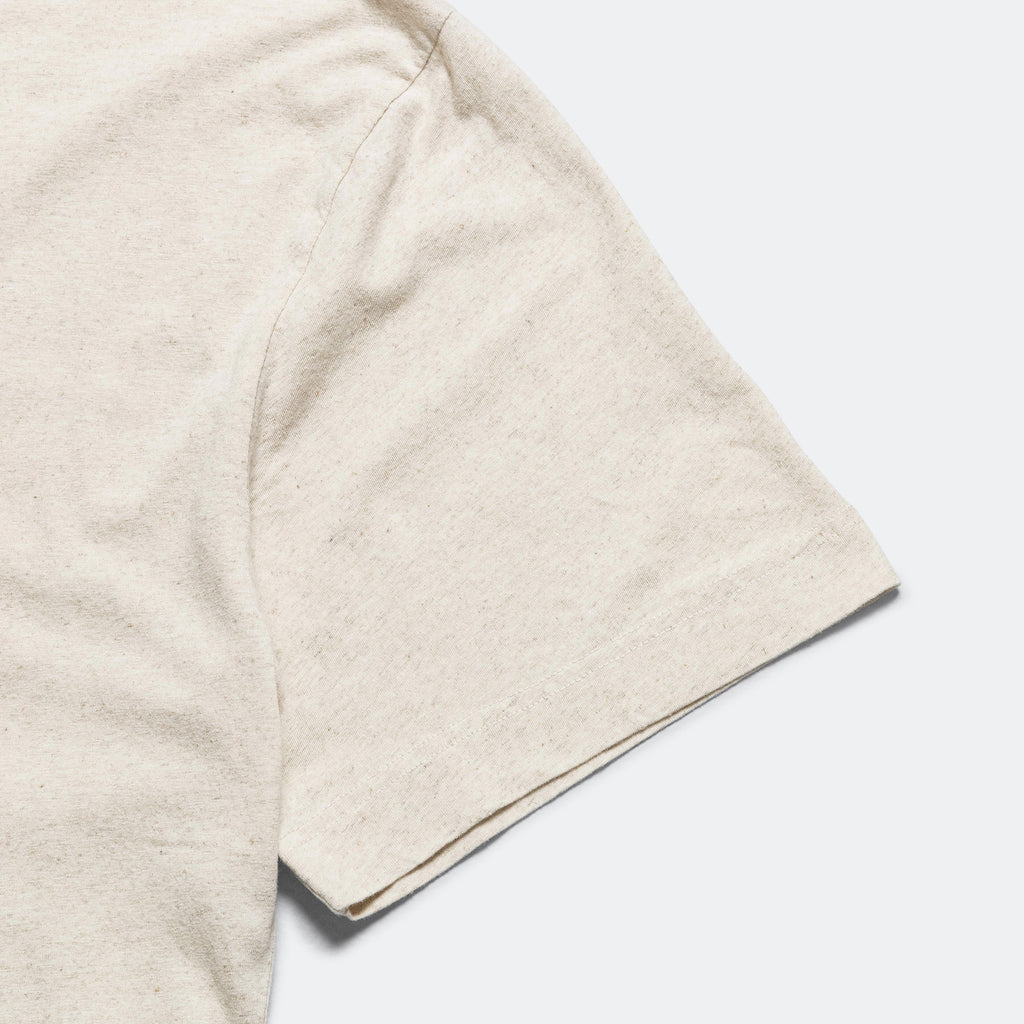 Simple T-shirt - Natural Organic Cotton Linen Jersey
