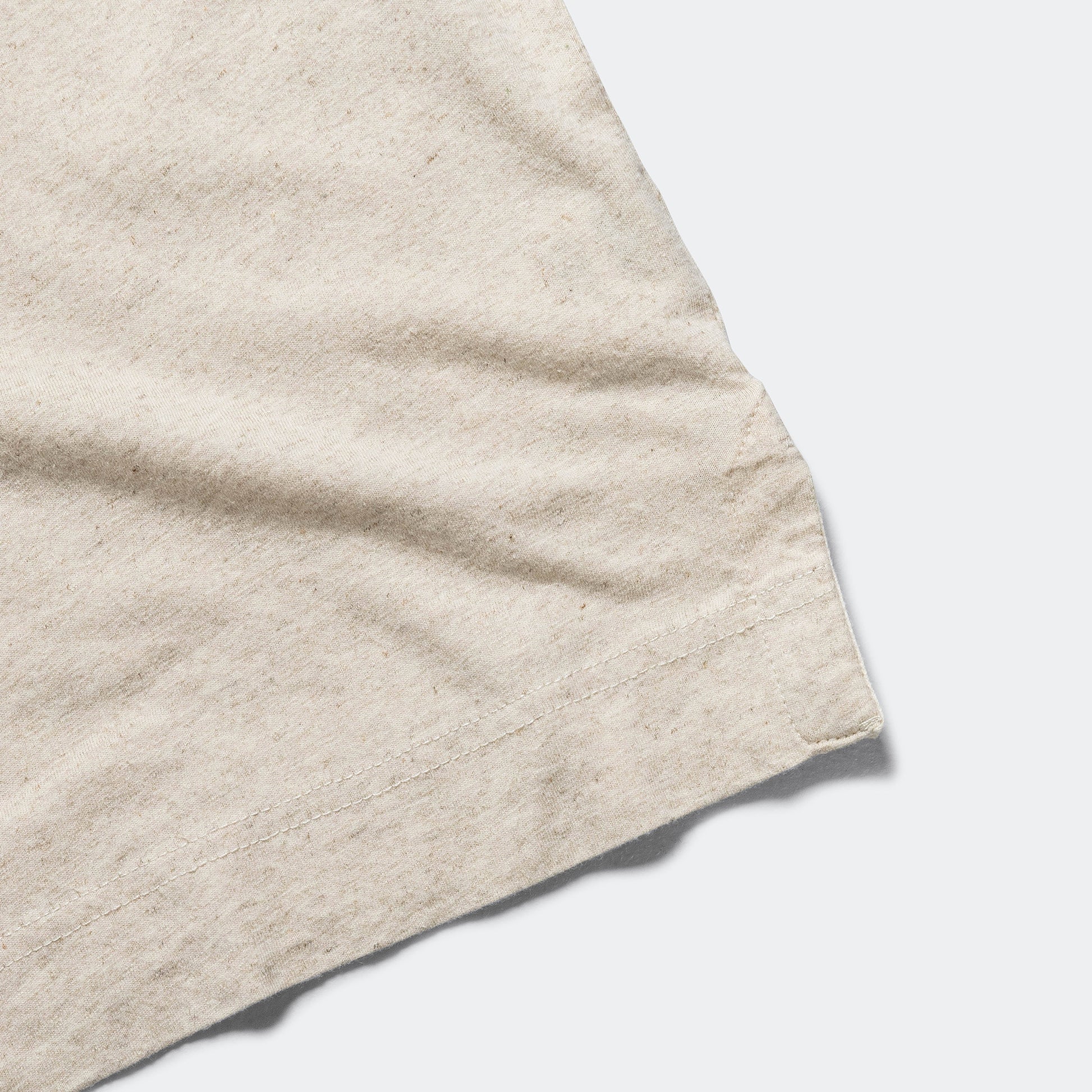 Simple T-shirt - Natural Organic Cotton Linen Jersey