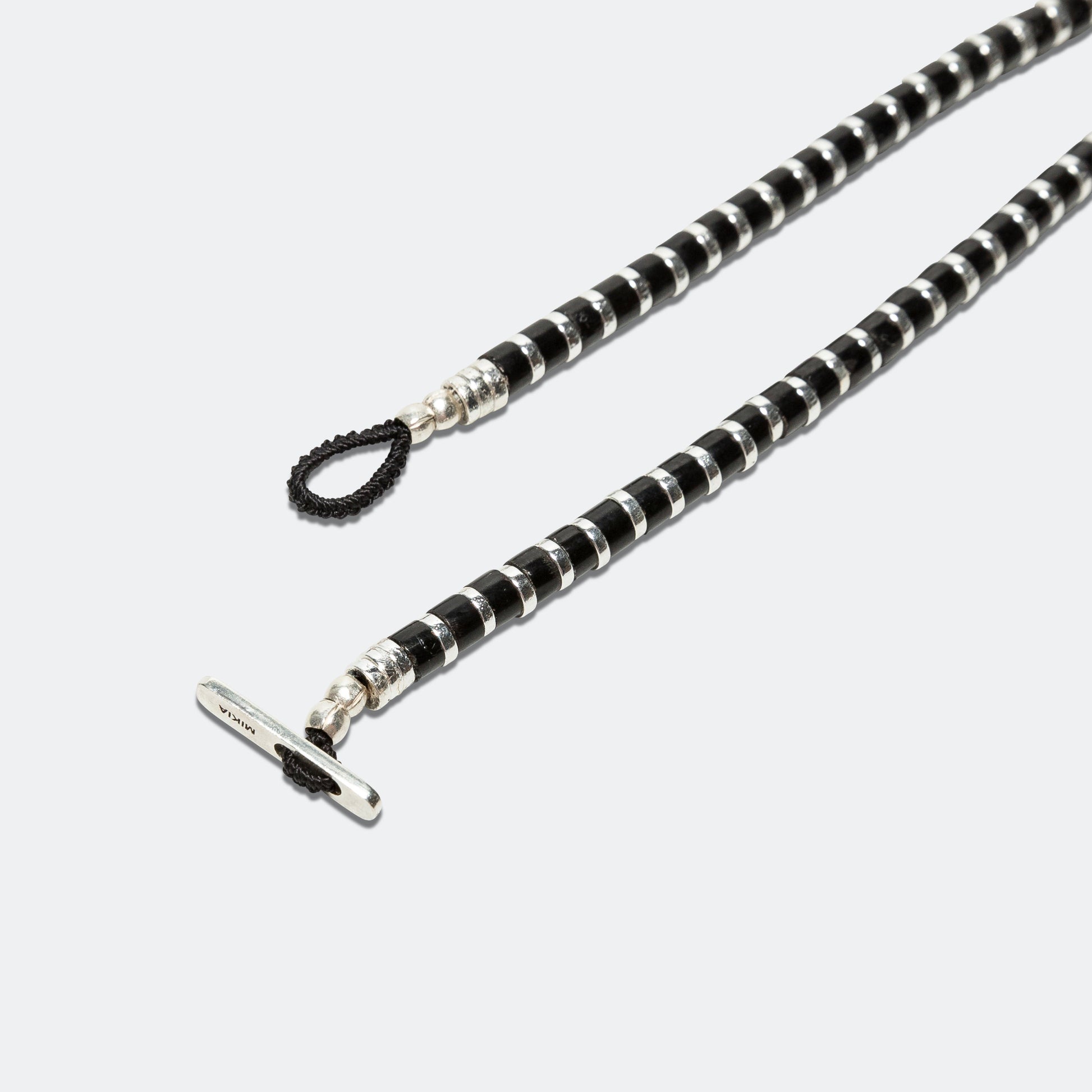 Heishi Hematite Bracelet - Jet Stone