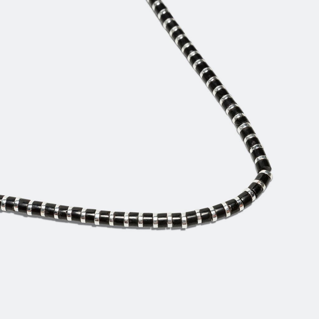 Heishi Hematite Bracelet - Jet Stone