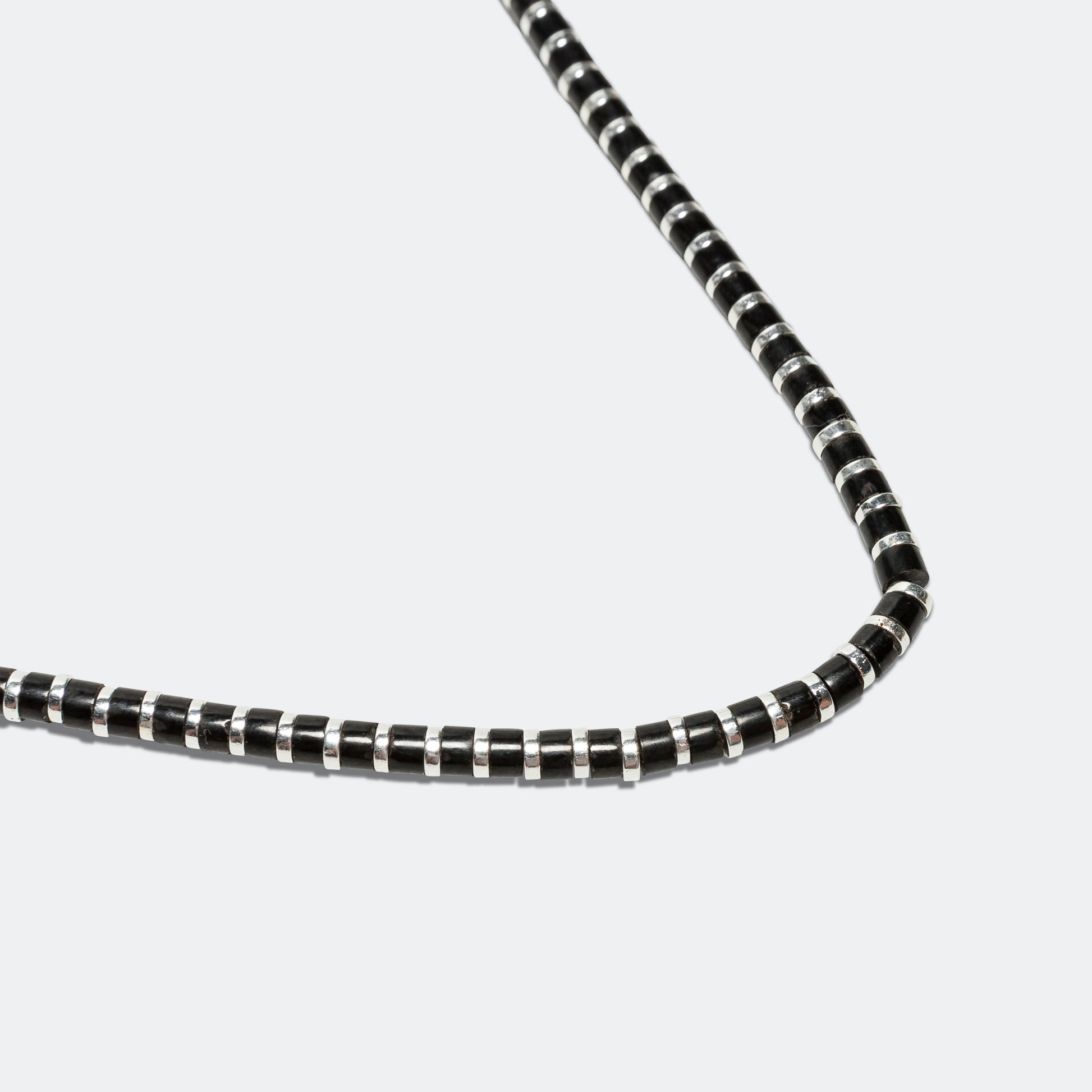 Heishi Hematite Bracelet - Jet Stone