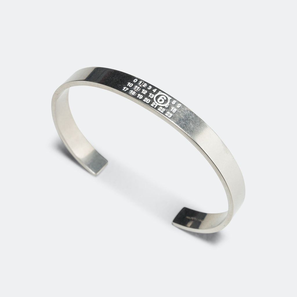 Minimal Cut Bracelet - Silver Toned Brass