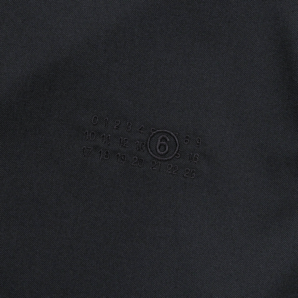 Zip Pocket Long Sleeve Shirt - Black
