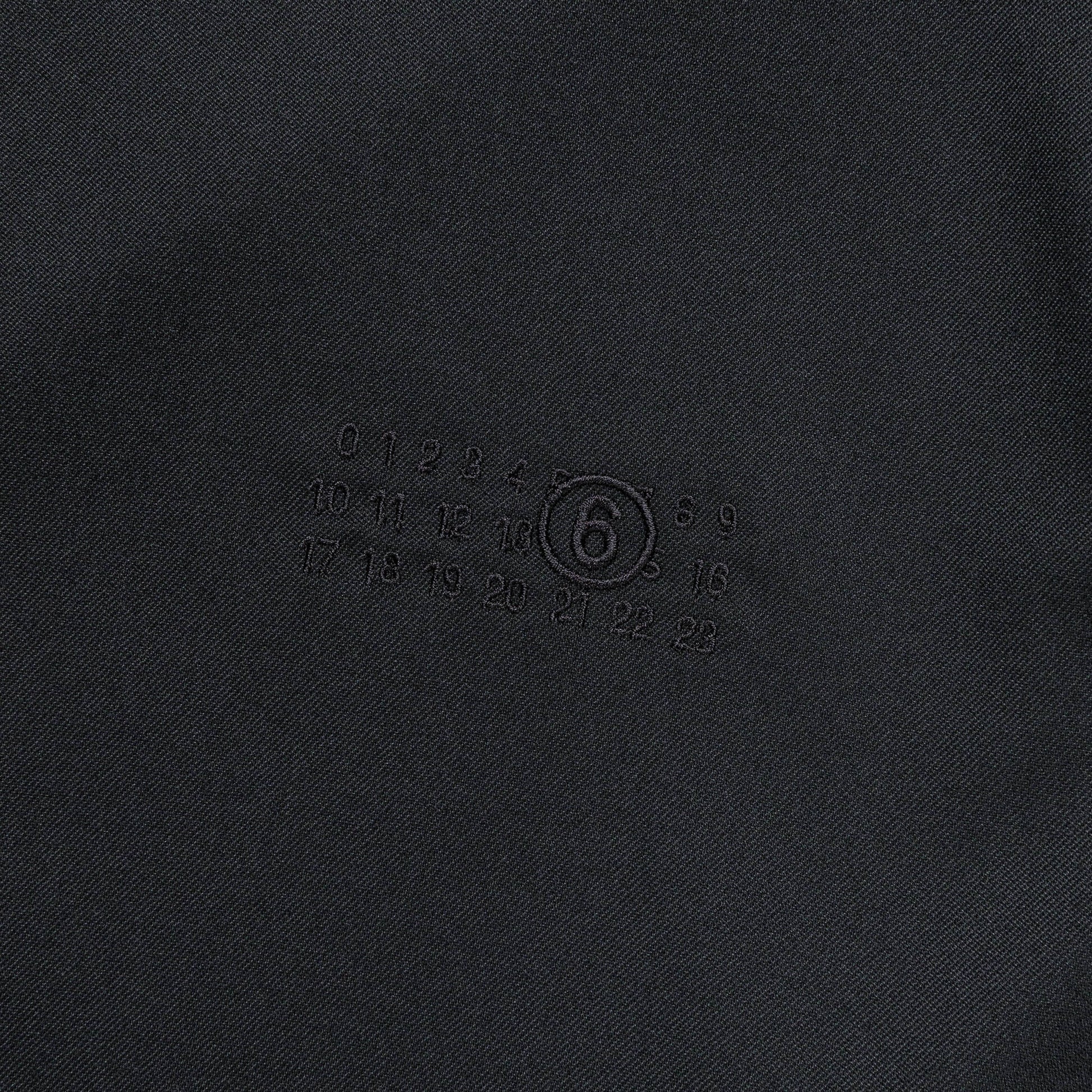Zip Pocket Long Sleeve Shirt - Black