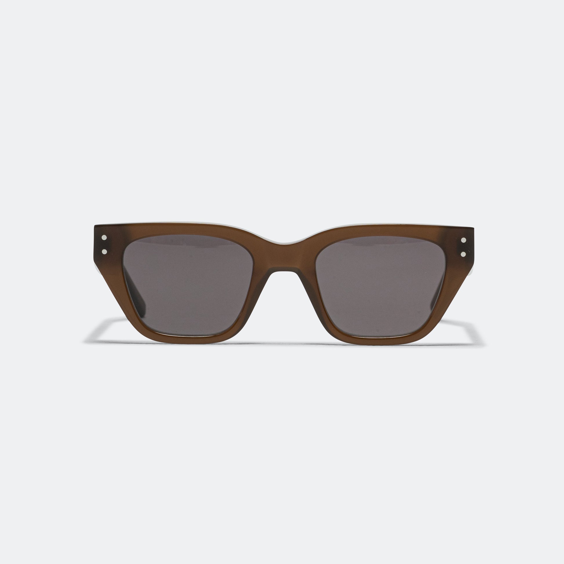 Memphis - Chocolate/Grey Solid Lens