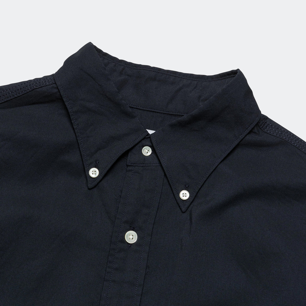 Button Down Wind Shirt - Dark Navy