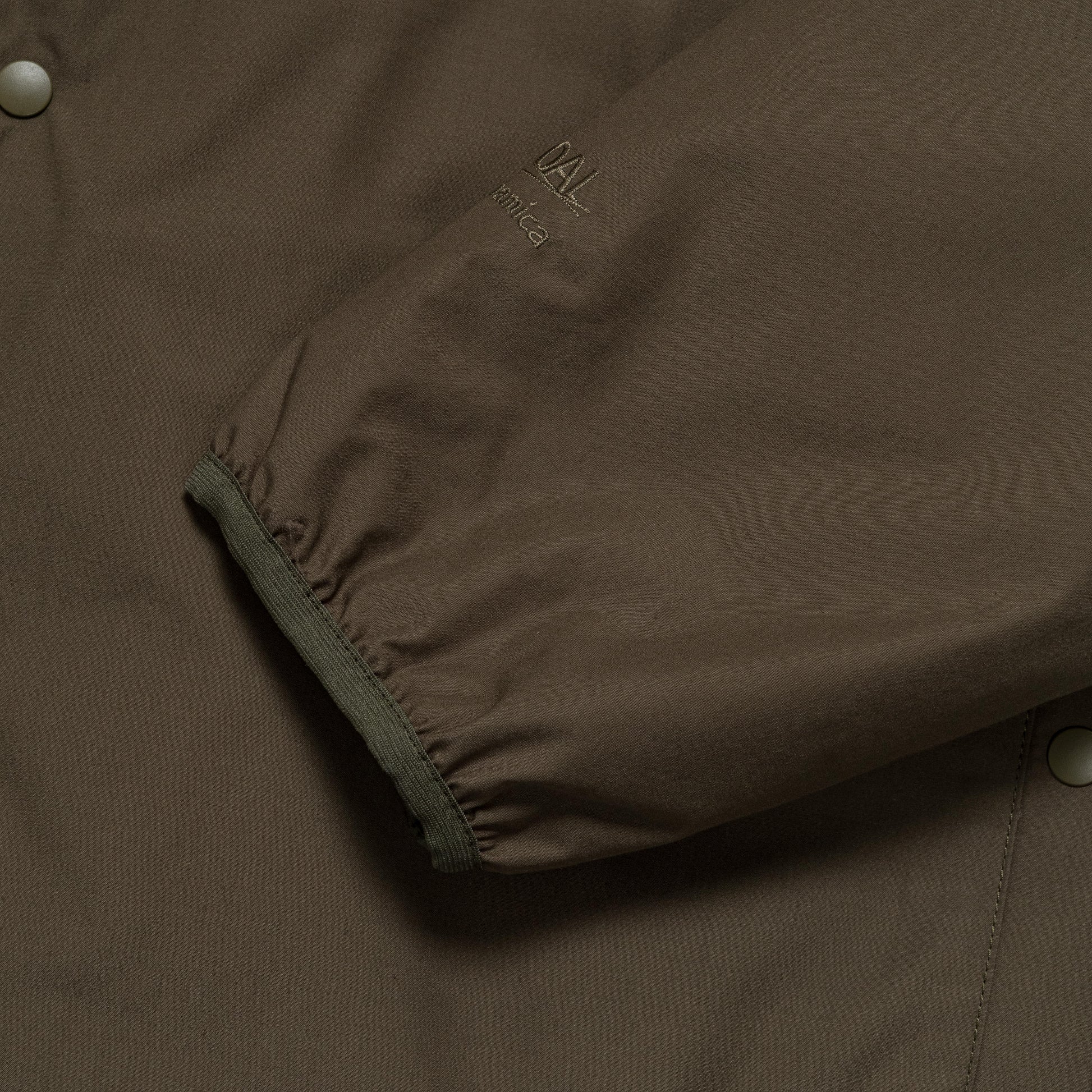 Reversible Down Cardigan - Khaki Beige