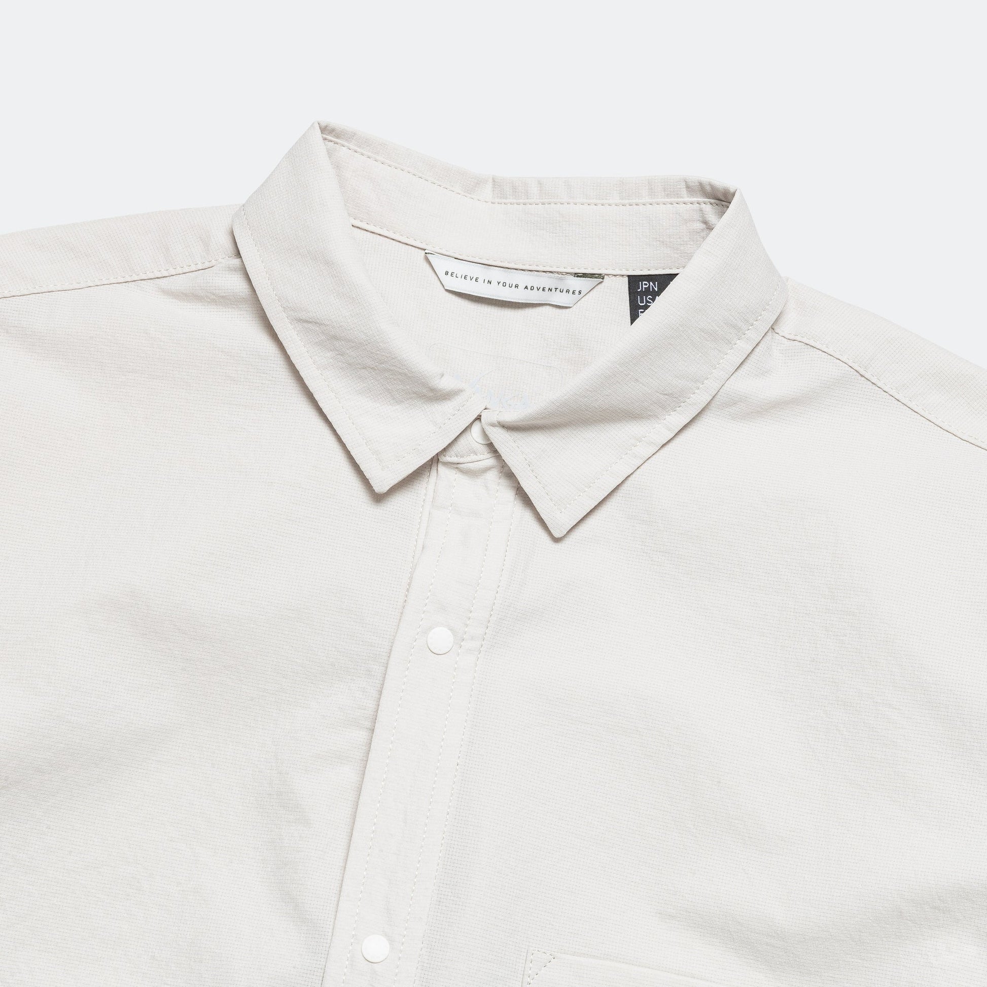 Air Cloth Comfy S/S Shirt - Beige