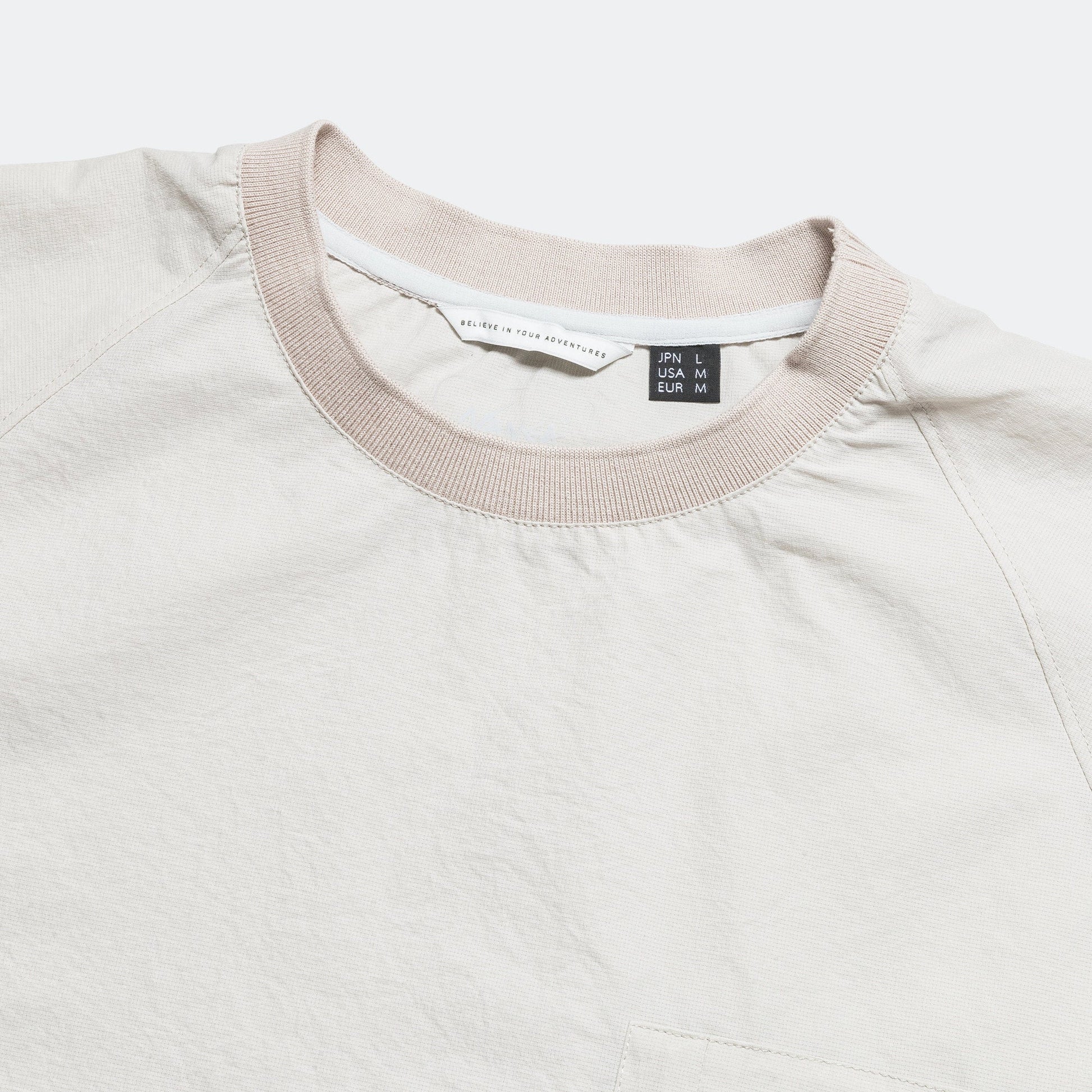 Air Cloth Comfy Tee - Beige
