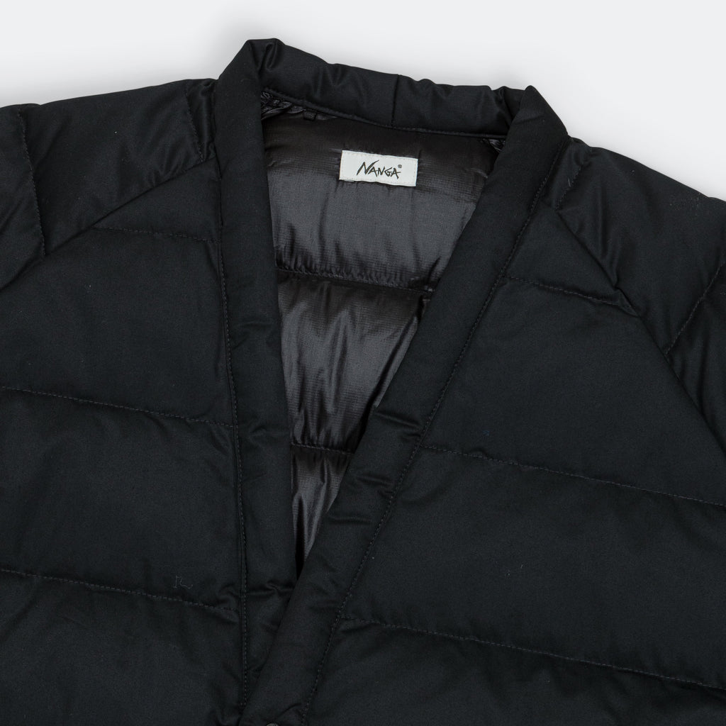 Cotton Peach Down Hanten - Black