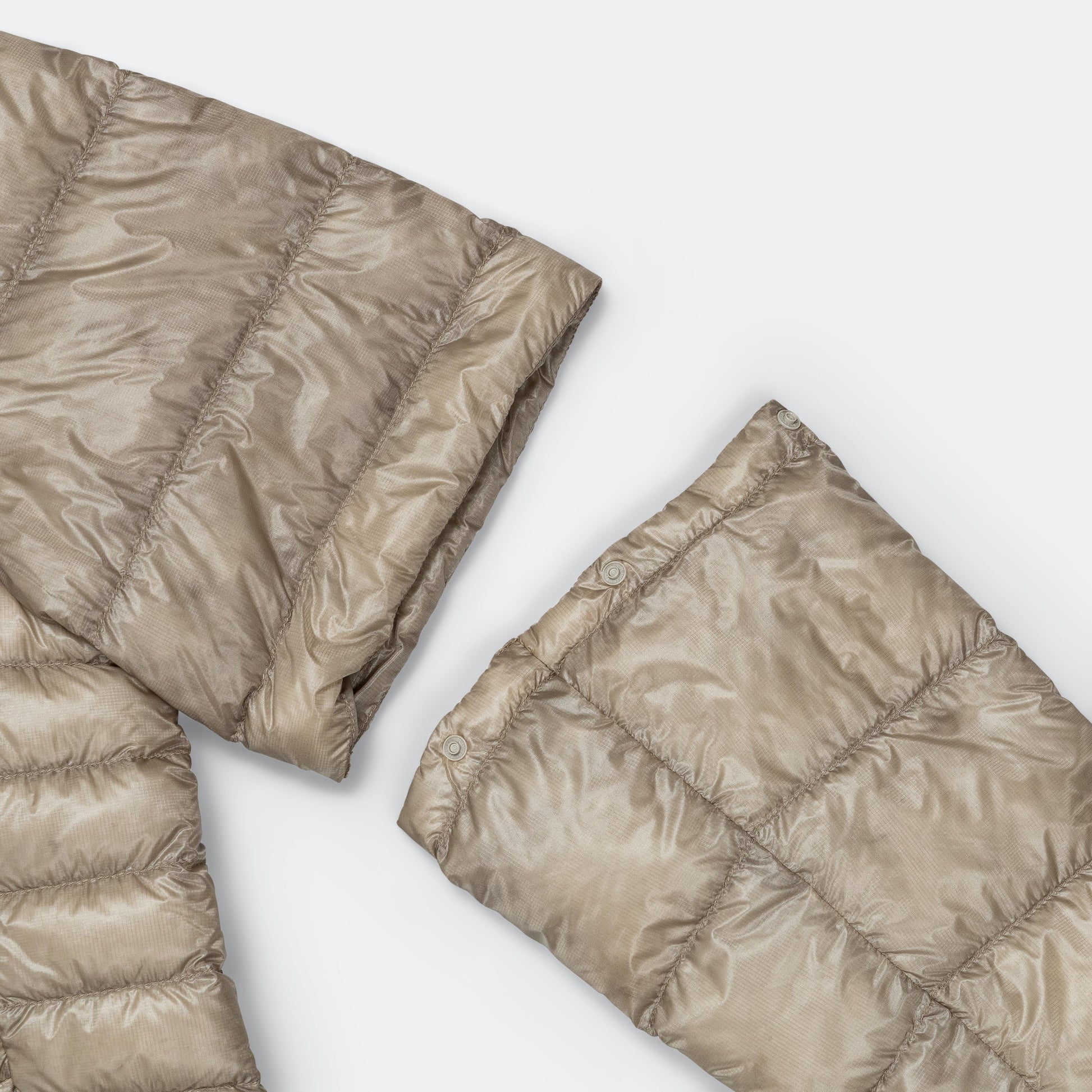 Inner Down Cardigan - Beige