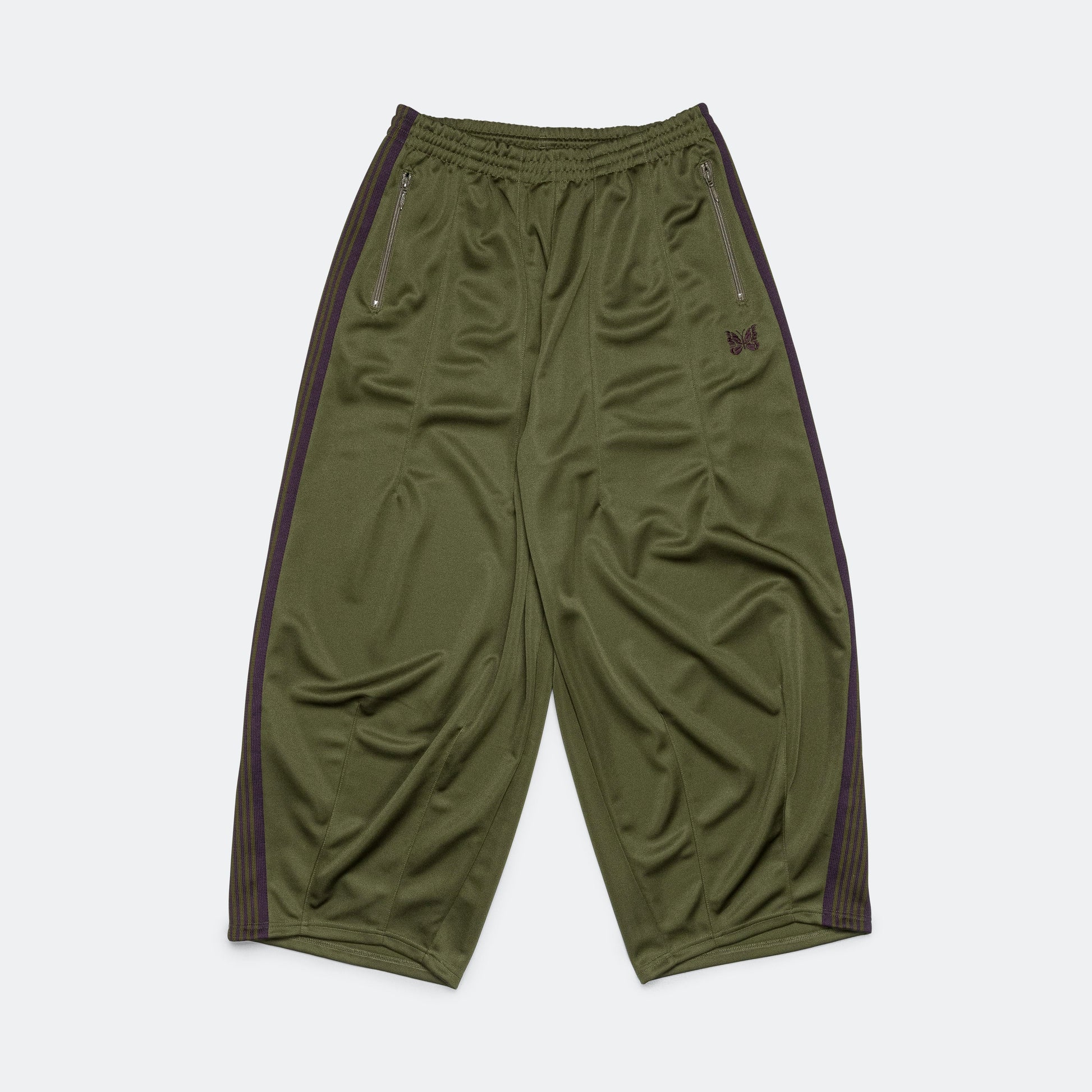 H.D. Track Pant - Olive Poly Smooth