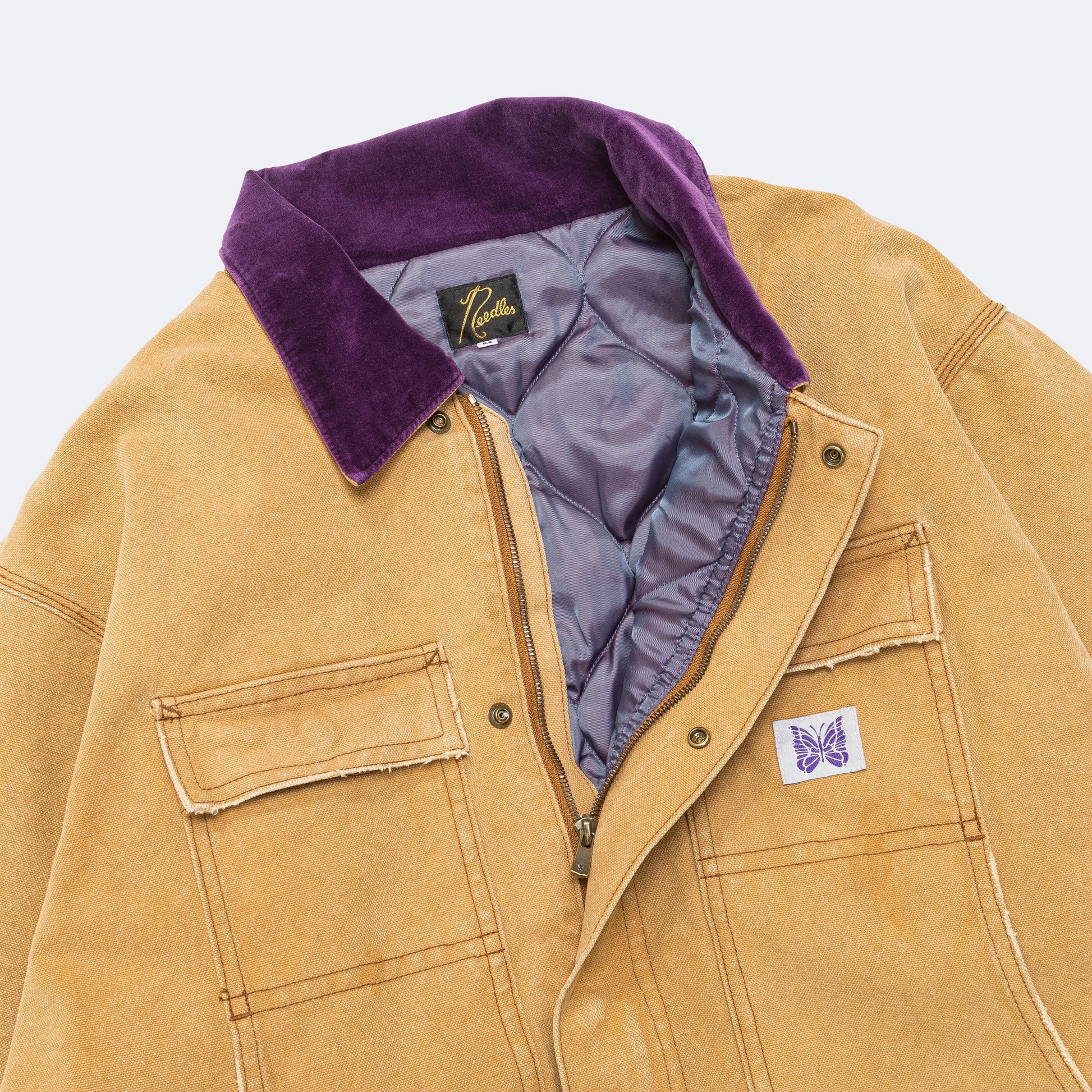 Lumberjack Coat 16oz Cotton Canvas - A Brown