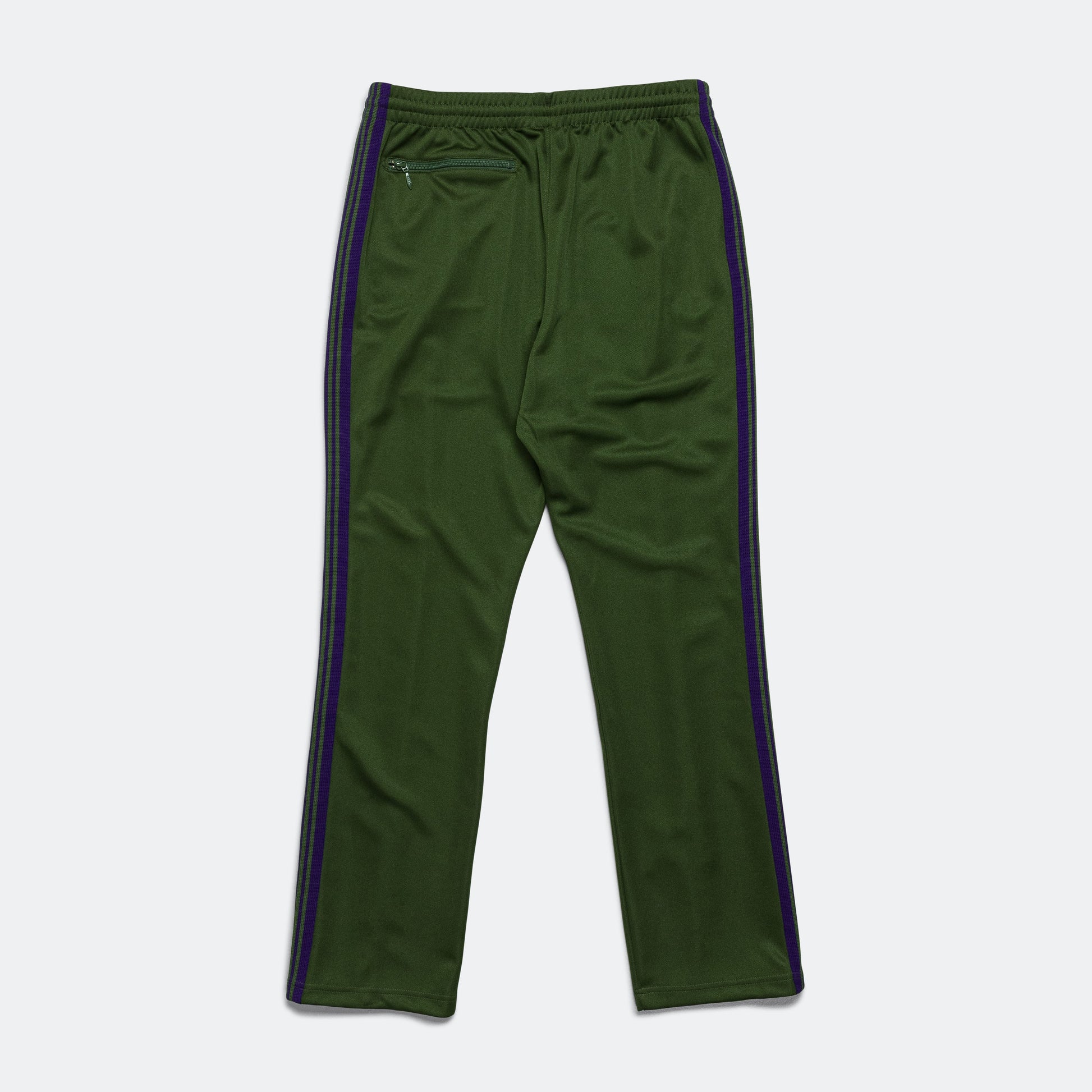 Narrow Track Pant - Ivy Green Poly Smooth