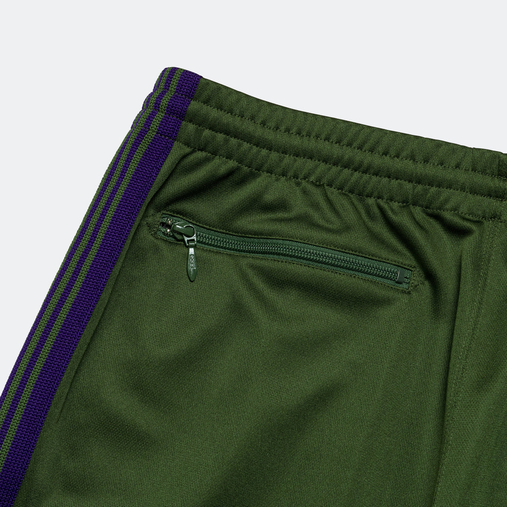 Narrow Track Pant - Ivy Green Poly Smooth