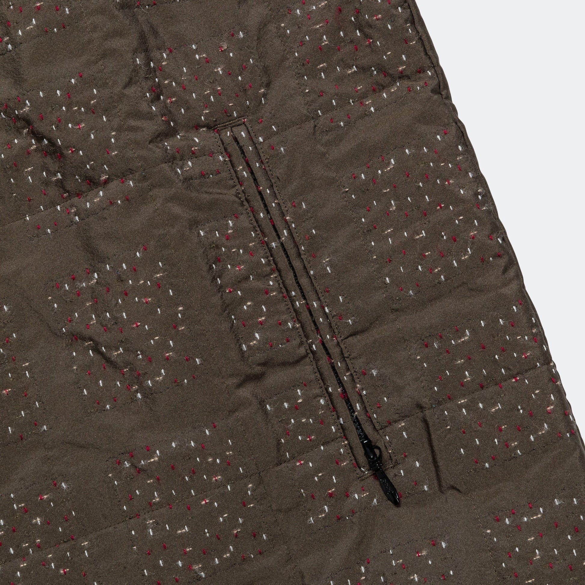 Piping Quilt Vest - PE/W Square Double Cut Jq