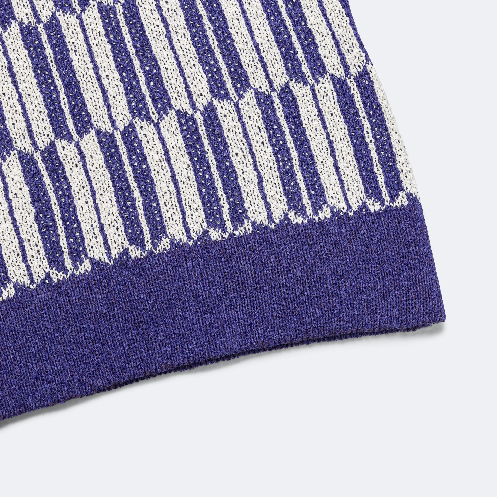 Polo Sweater - Arrow Purple