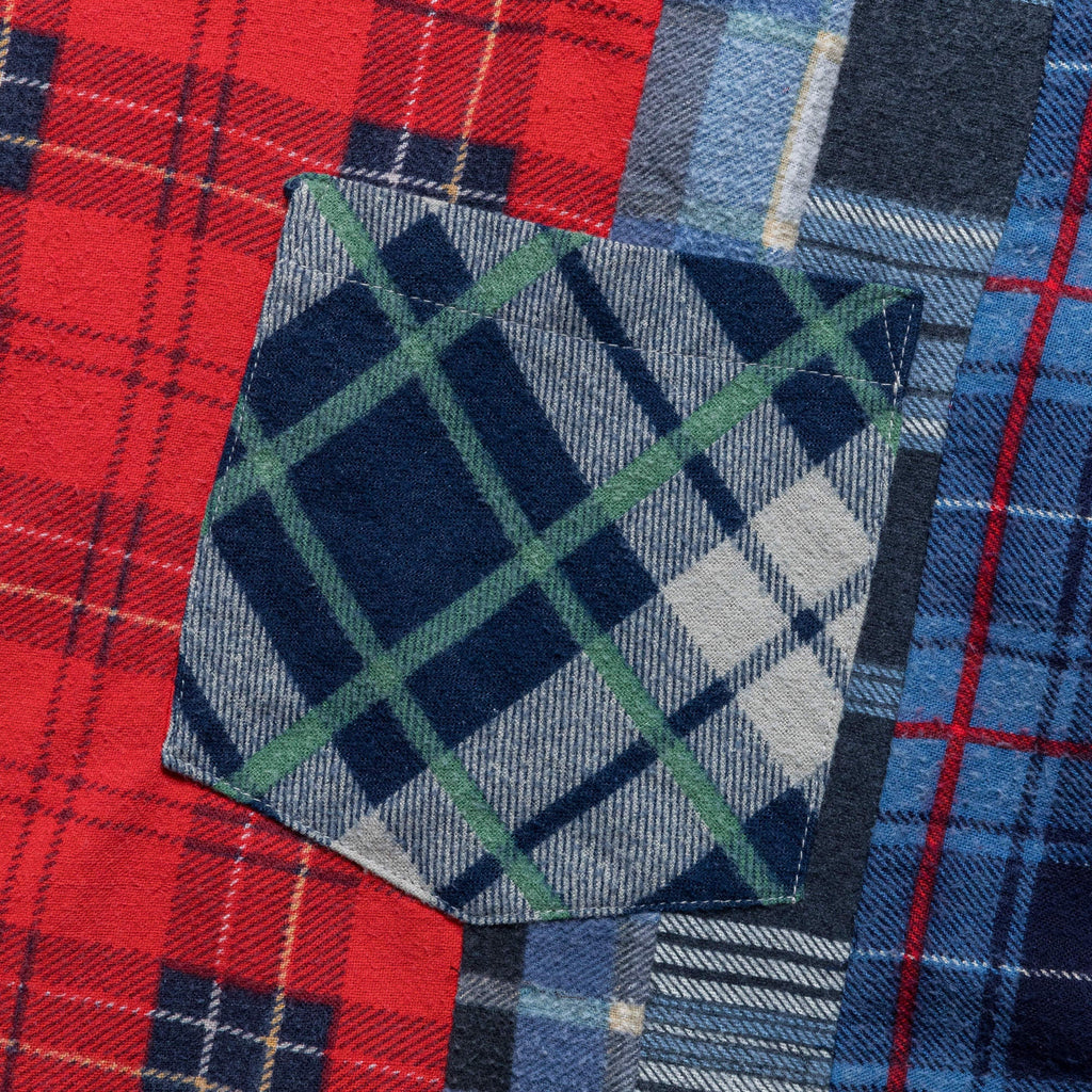 FW24 Rebuild Flannel 7 Cuts Shirt - Large #1