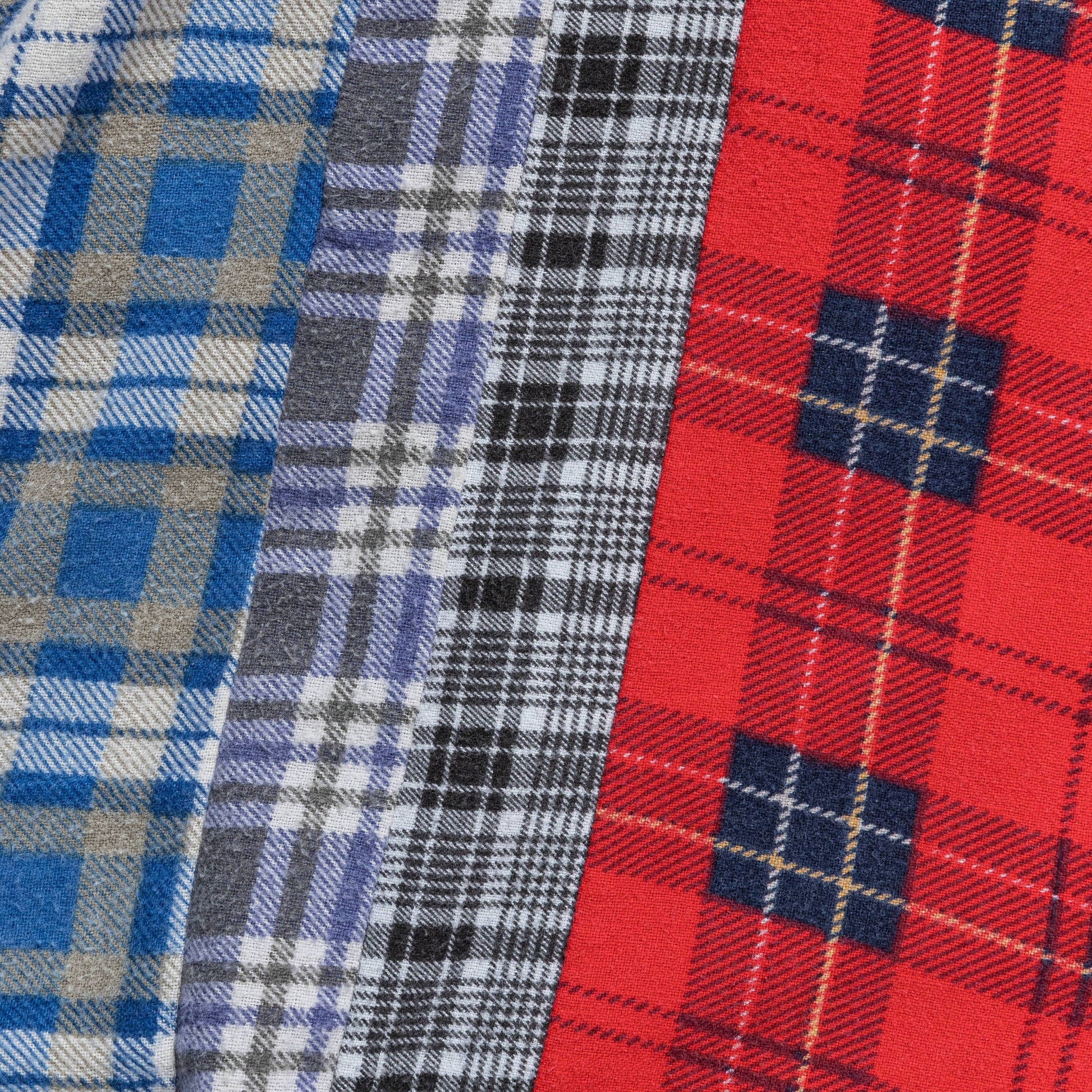FW24 Rebuild Flannel 7 Cuts Shirt - Large #1