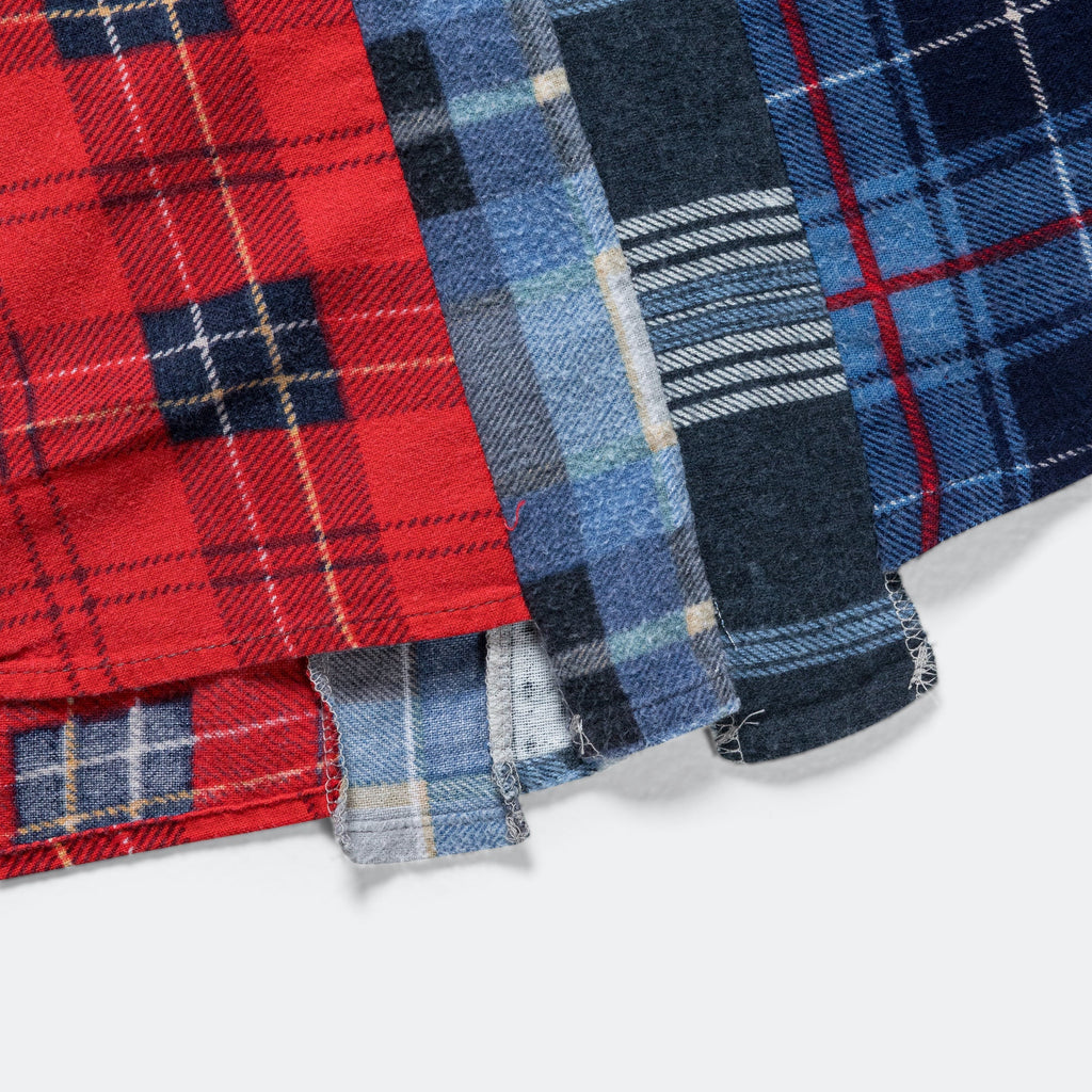 FW24 Rebuild Flannel 7 Cuts Shirt - Large #1