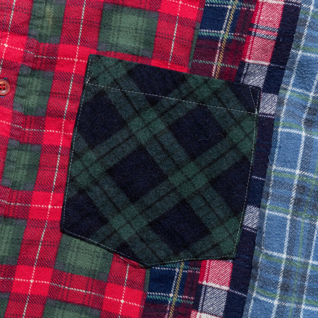 FW24 Rebuild Flannel 7 Cuts Shirt - Large #2