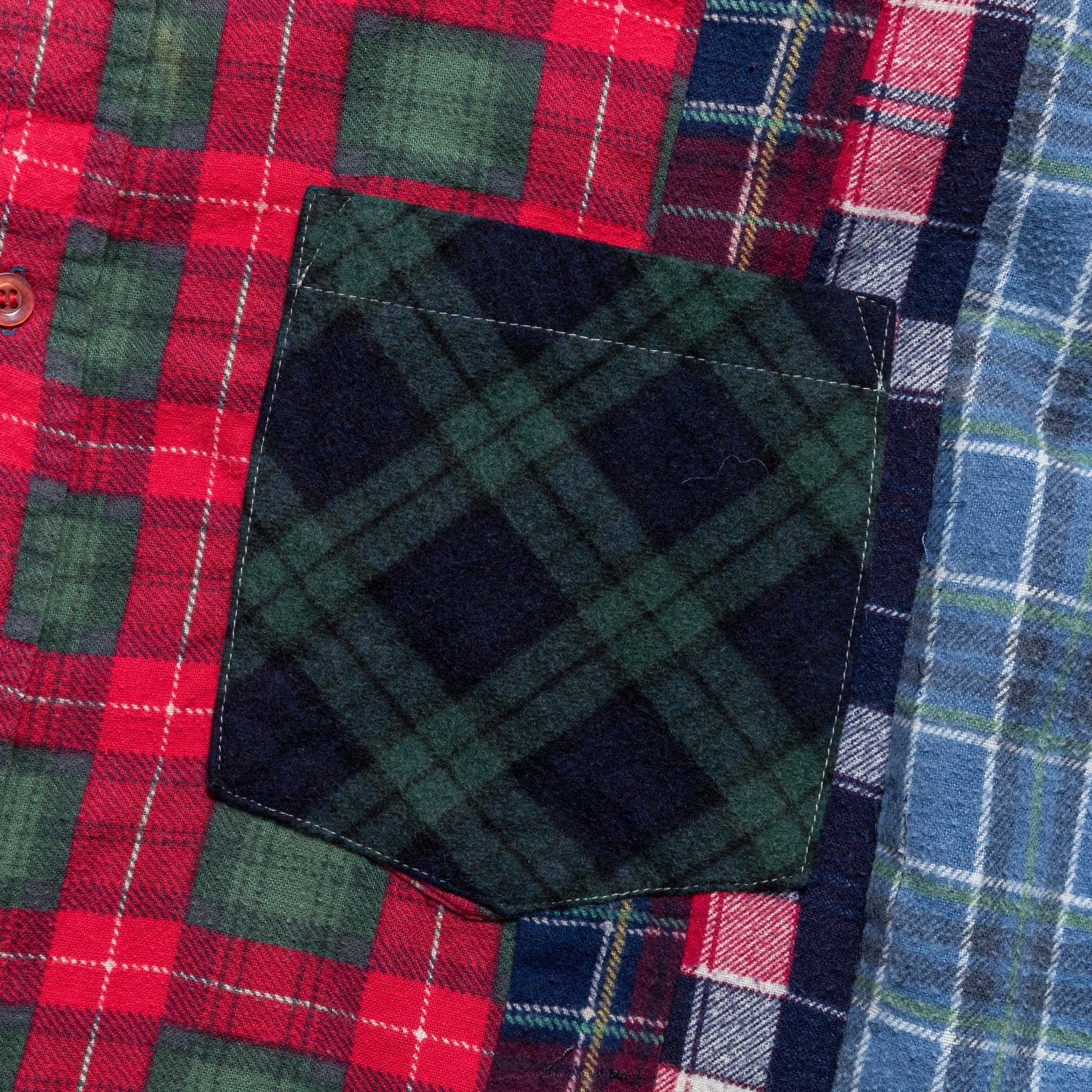 FW24 Rebuild Flannel 7 Cuts Shirt - Large #2