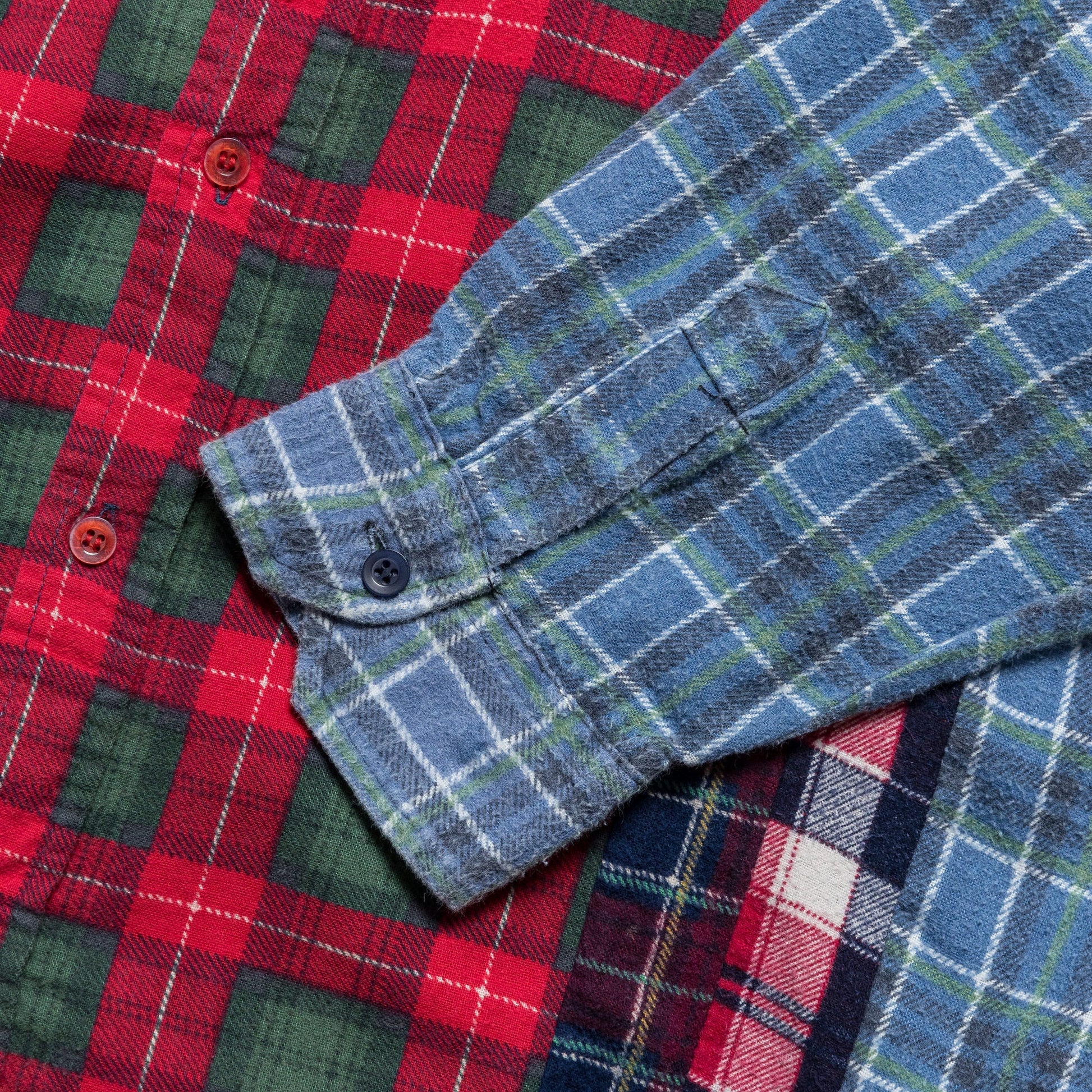 FW24 Rebuild Flannel 7 Cuts Shirt - Large #2
