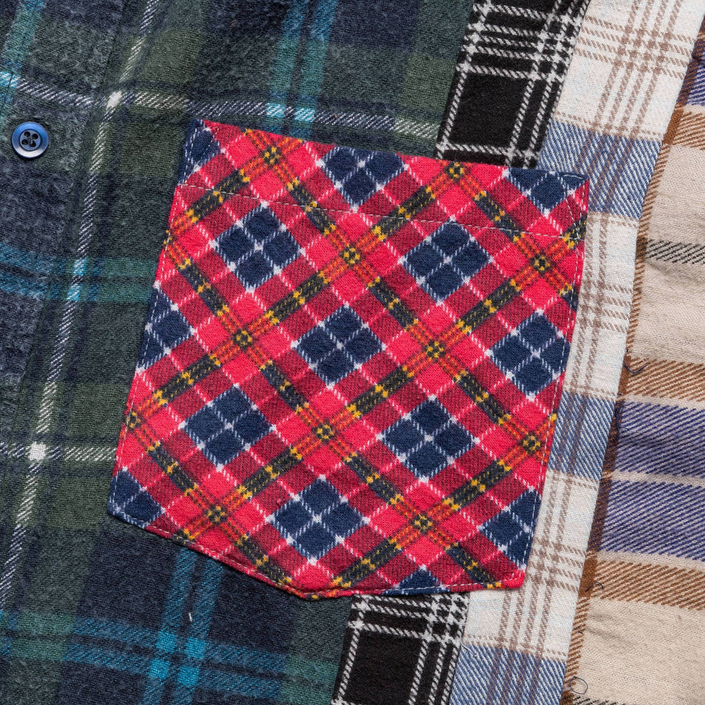 FW24 Rebuild Flannel 7 Cuts Shirt - Large #3