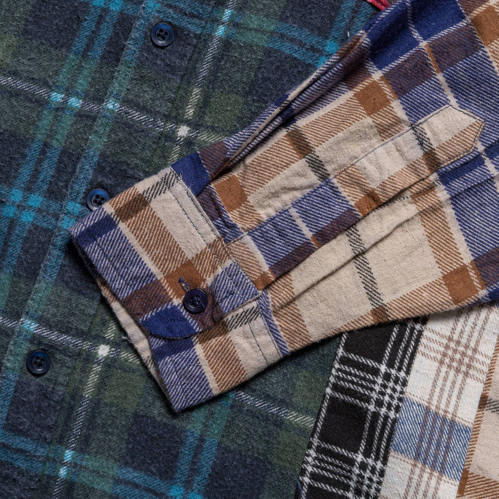 FW24 Rebuild Flannel 7 Cuts Shirt - Large #3