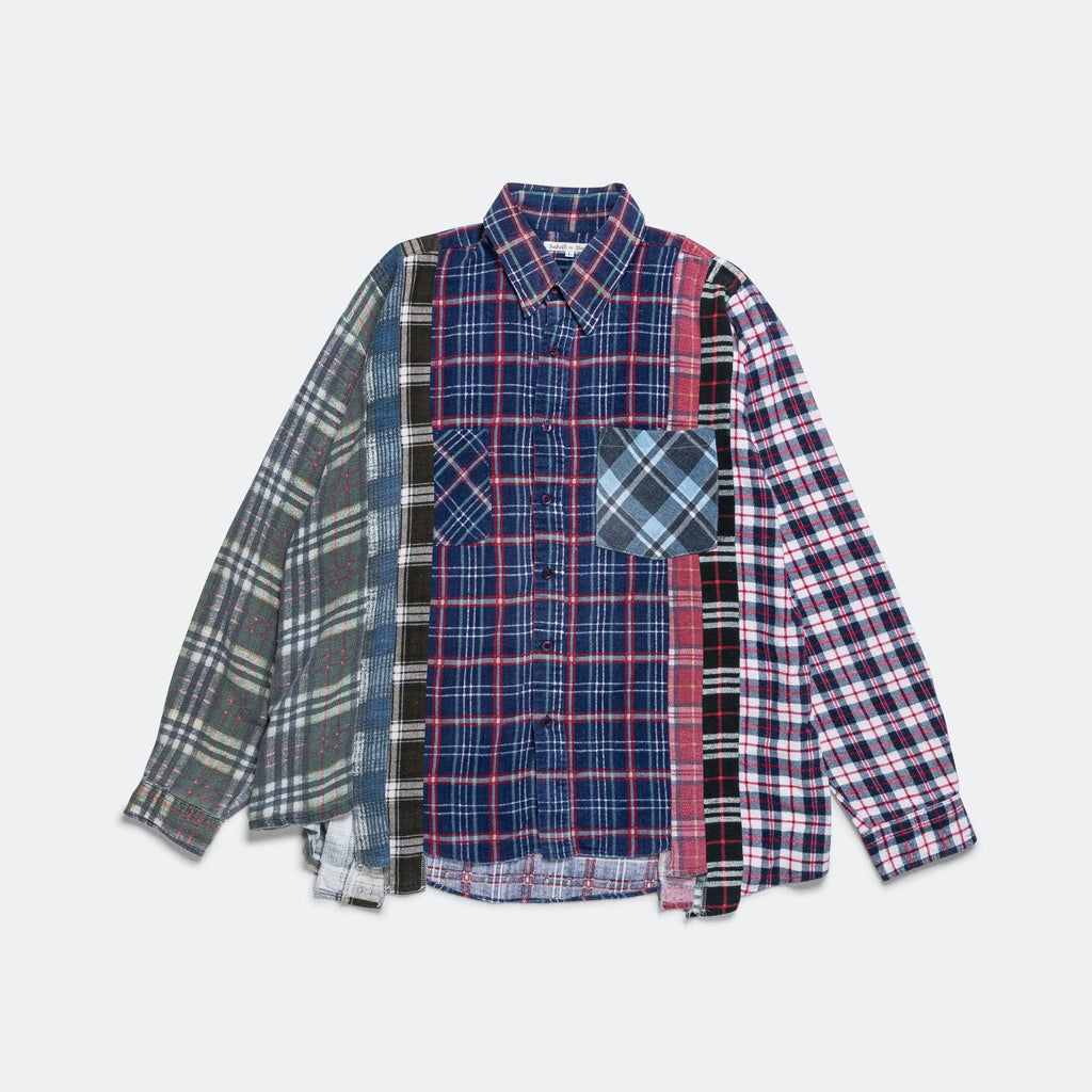 FW24 Rebuild Flannel 7 Cuts Shirt - Large #4
