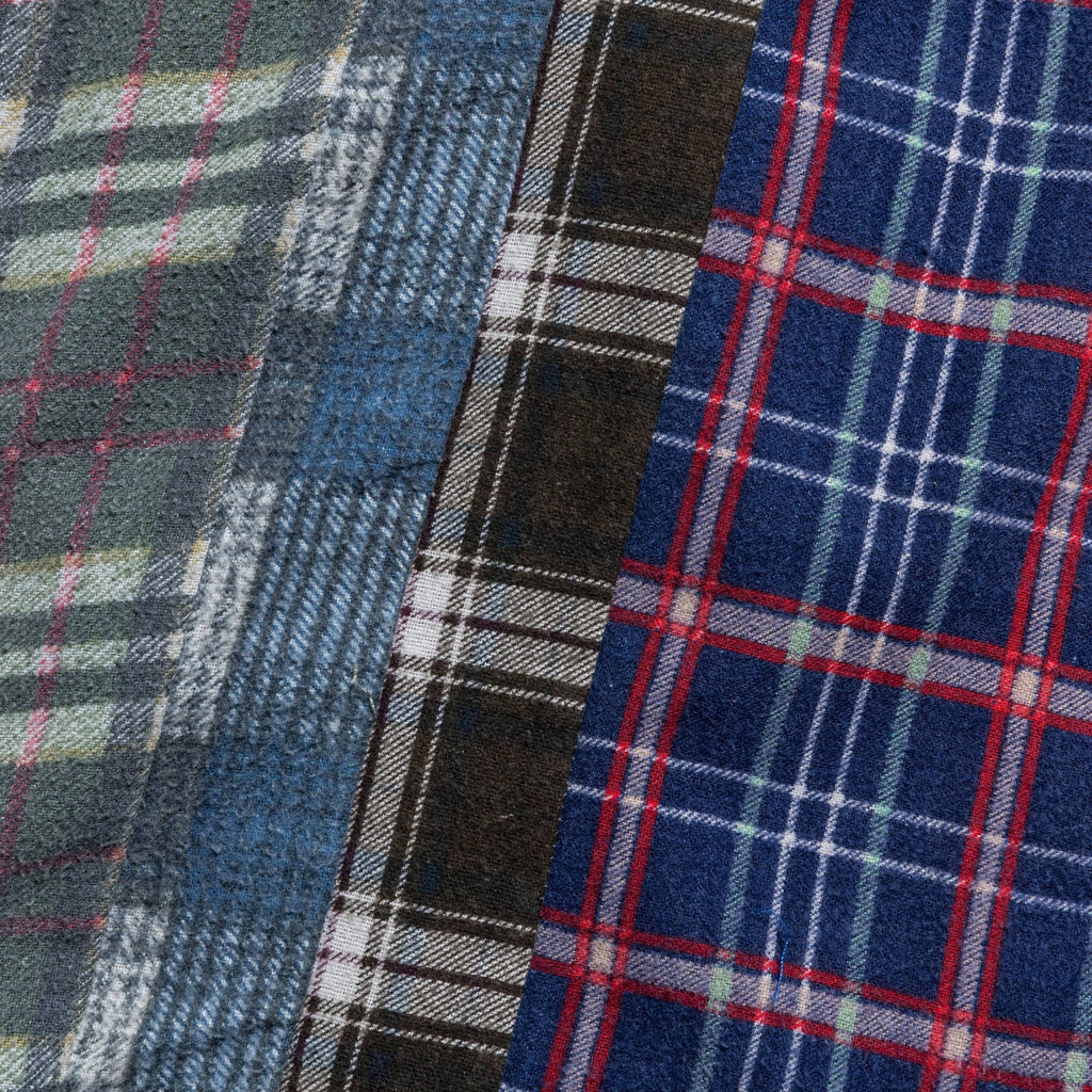 FW24 Rebuild Flannel 7 Cuts Shirt - Large #4